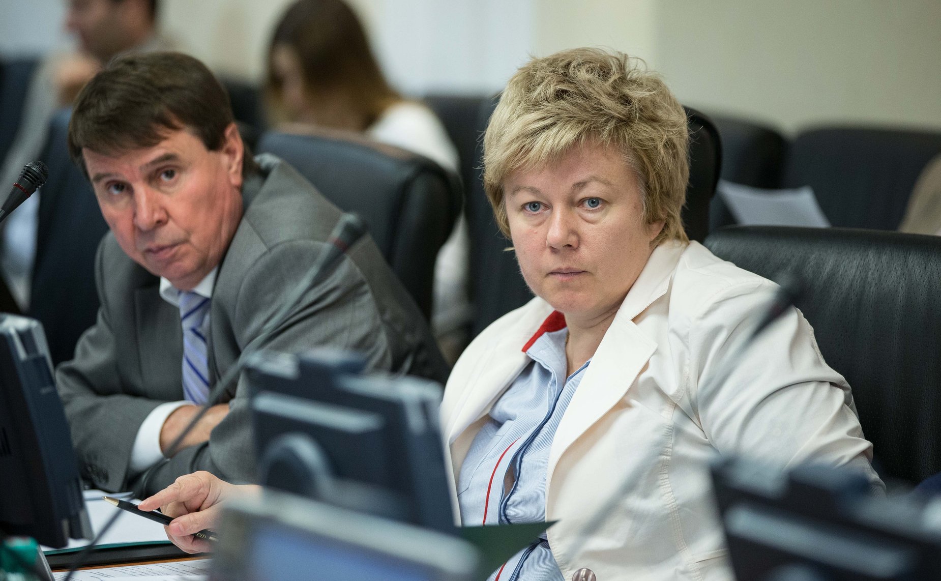 Заседание Комитета Совета Федерации по международным делам Тимофеева