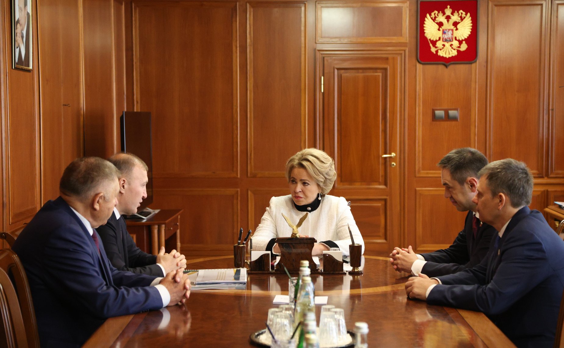 Встреча Председателя СФ Валентины Матвиенко с руководством Республики Адыгея