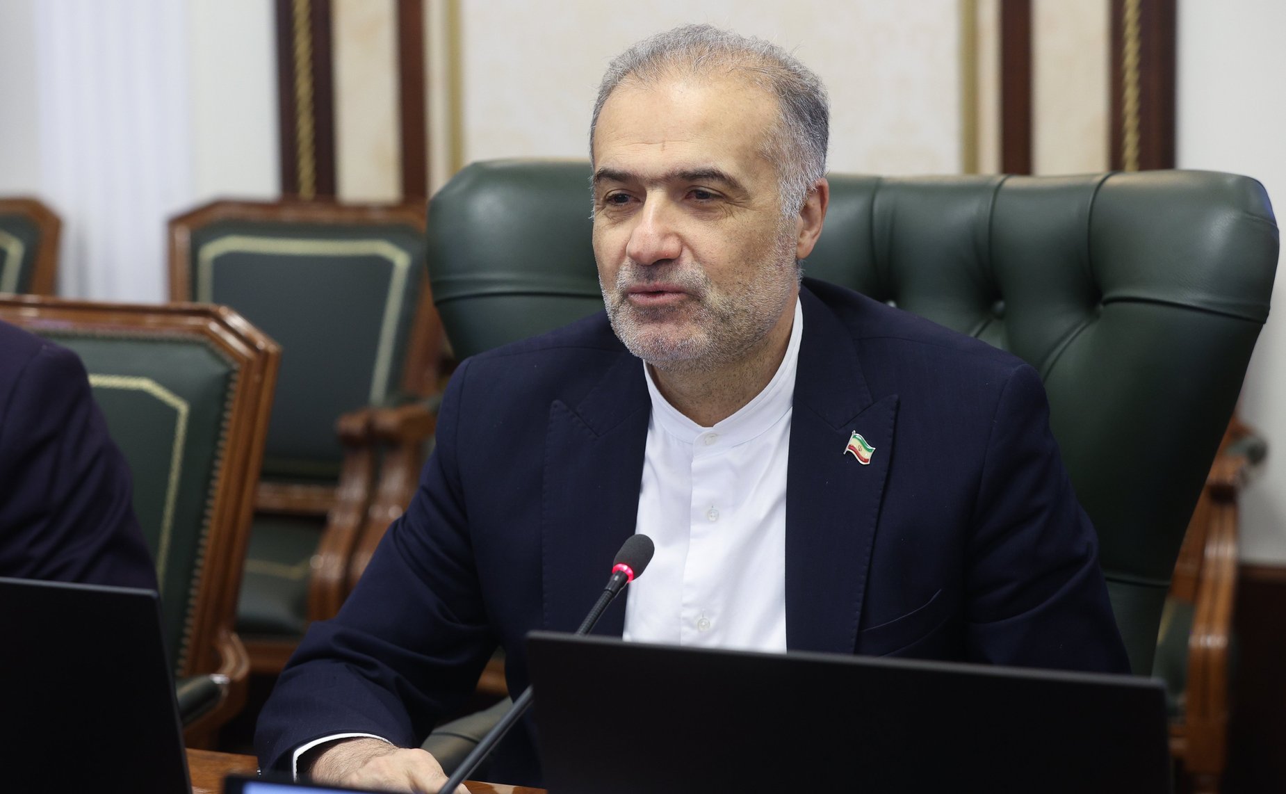 Встреча заместителя Председателя Совета Федерации Константина Косачева с Чрезвычайным и Полномочным Послом Исламской Республики Иран в Российской Федерации Каземом Джалали