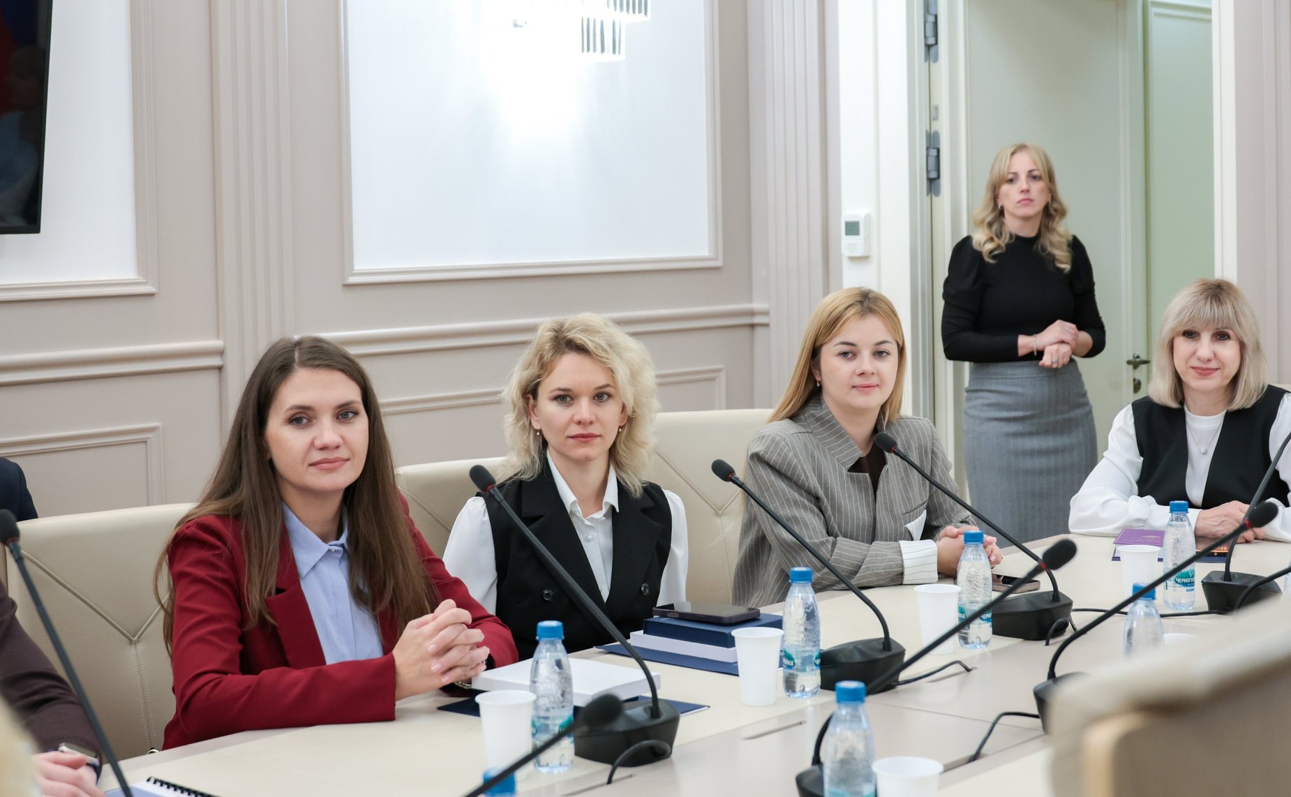 Встречи сенаторов Российской Федерации с делегацией Аппарата Народного Совета Луганской Народной Республики