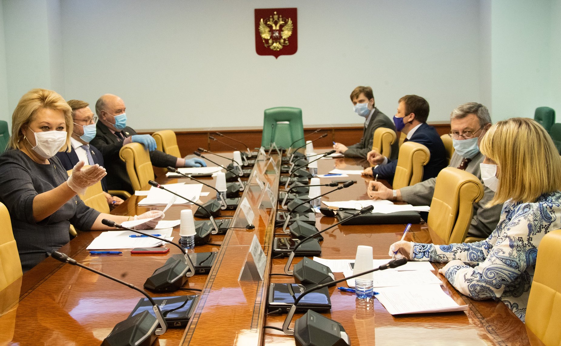 Рабочее совещание по вопросам развития сотрудничества России и Таджикистана