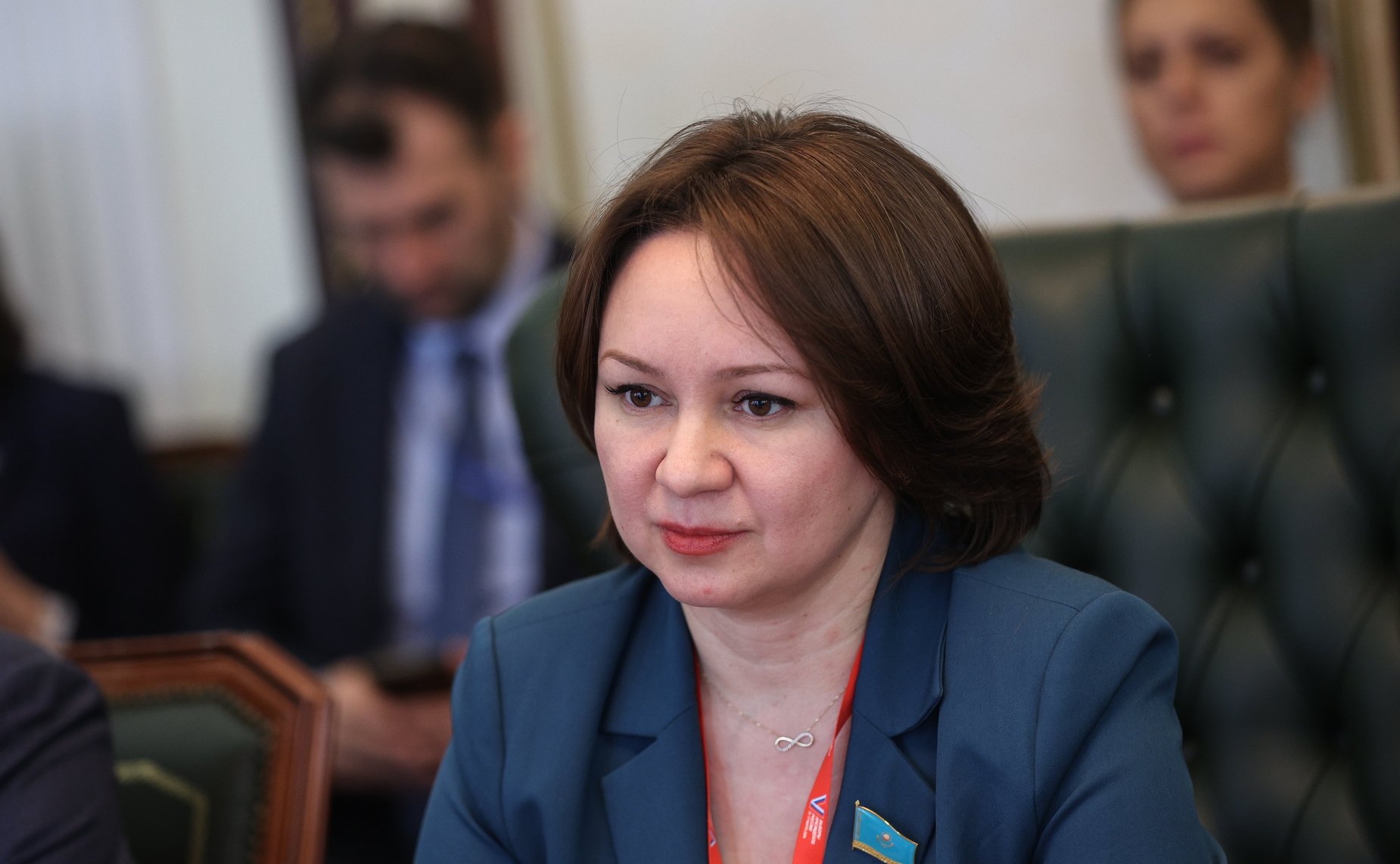Заместитель Председателя Совета Федерации Константин Косачев провел встречу с группой международных наблюдателей на выборах Президента Российской Федерации от Парламентской Ассамблеи Организации Договора о коллективной безопасности (ПА ОДКБ)