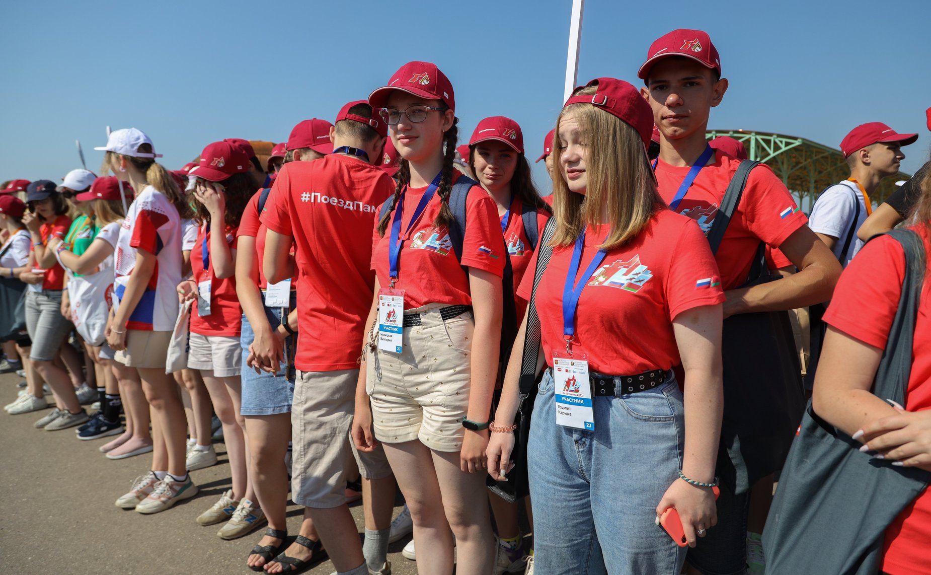 Участники проекта «Поезд Памяти» прибыли в «Парк Патриот»