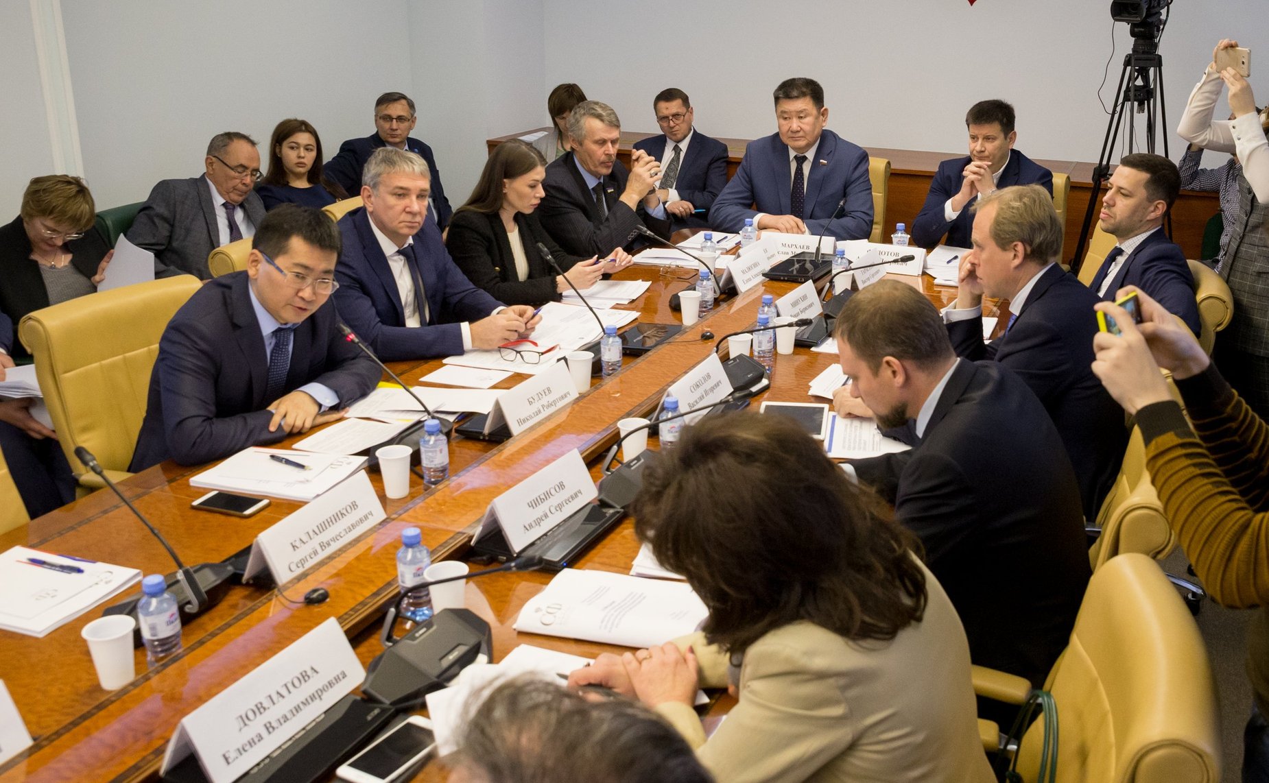 Совещание на тему: «О мерах по реализации федеральных проектов, направленных на охрану и рациональное использование водных ресурсов Российской Федерации»