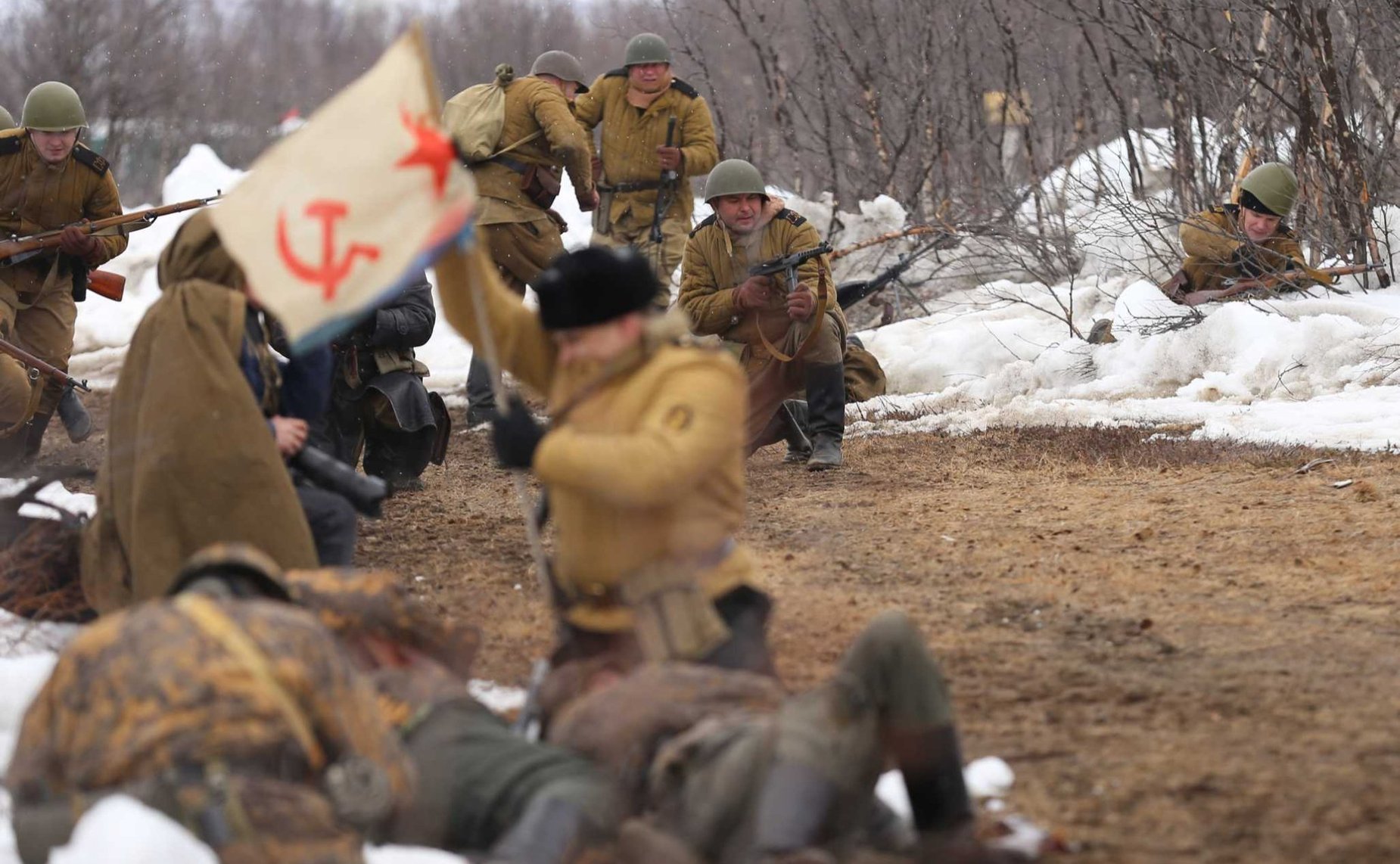 Татьяна Сахарова приняла участие в торжественном митинге в Мурманской области