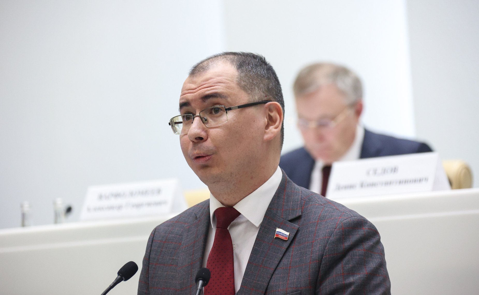 Заседание Палаты молодых законодателей при Совете Федерации