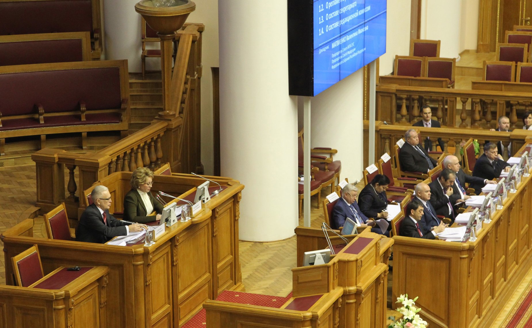 Заседание ПА СНГ