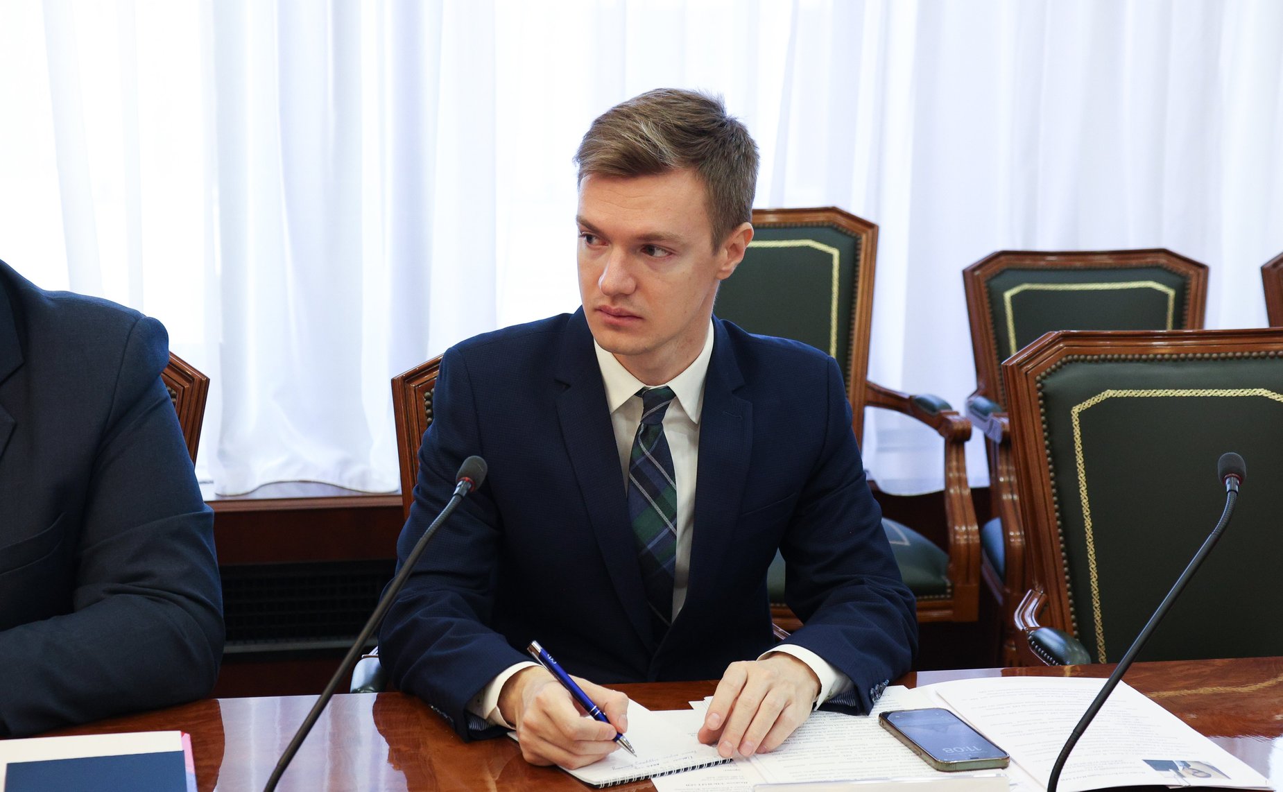 Встреча заместителя Председателя СФ, руководителя группы по сотрудничеству Совета Федерации с Сенатом Арабской Республики Египет Инны Святенко с Чрезвычайным и Полномочным Послом Арабской Республики Египет в РФ