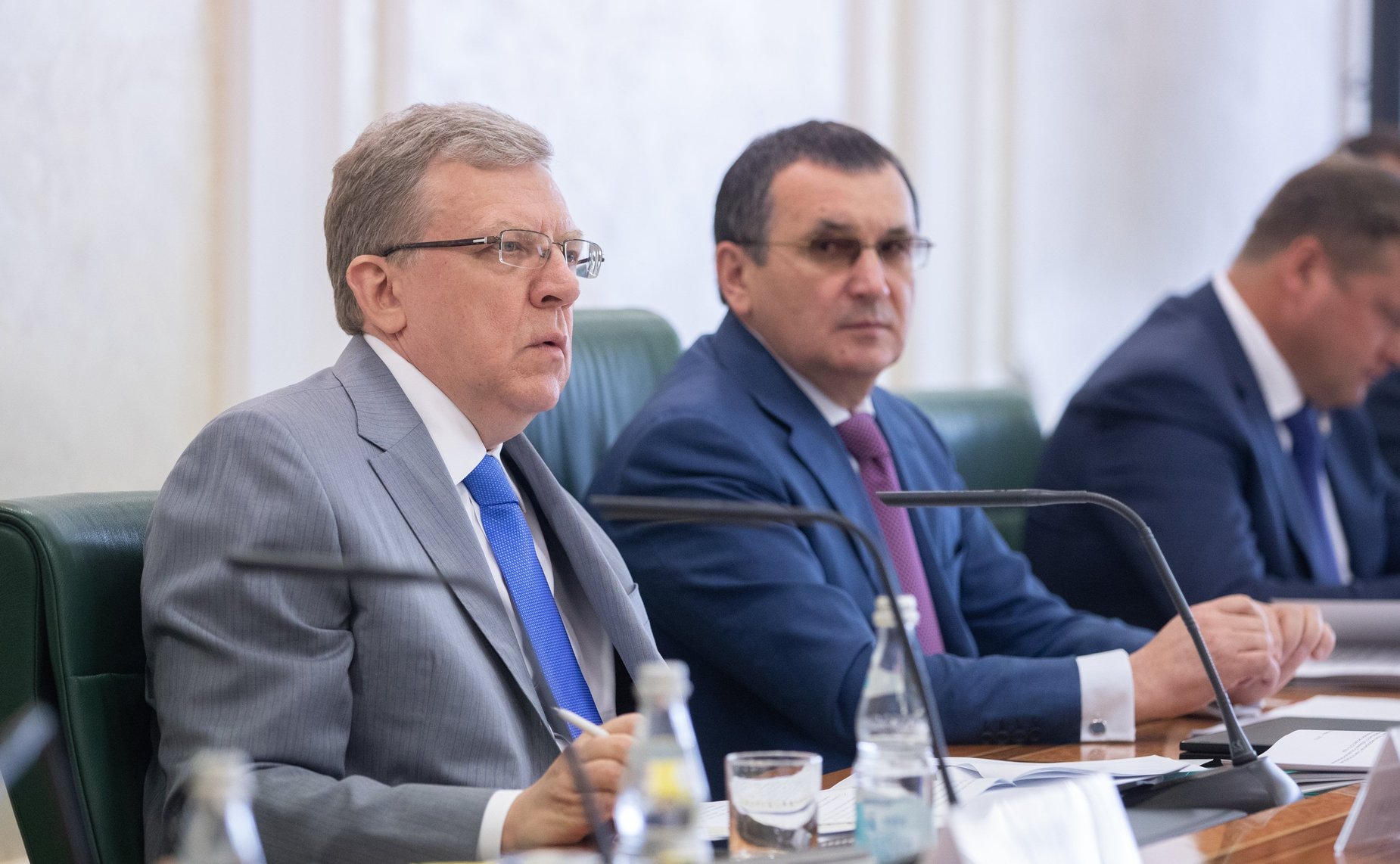 А. Кудрин и Н. Федоров