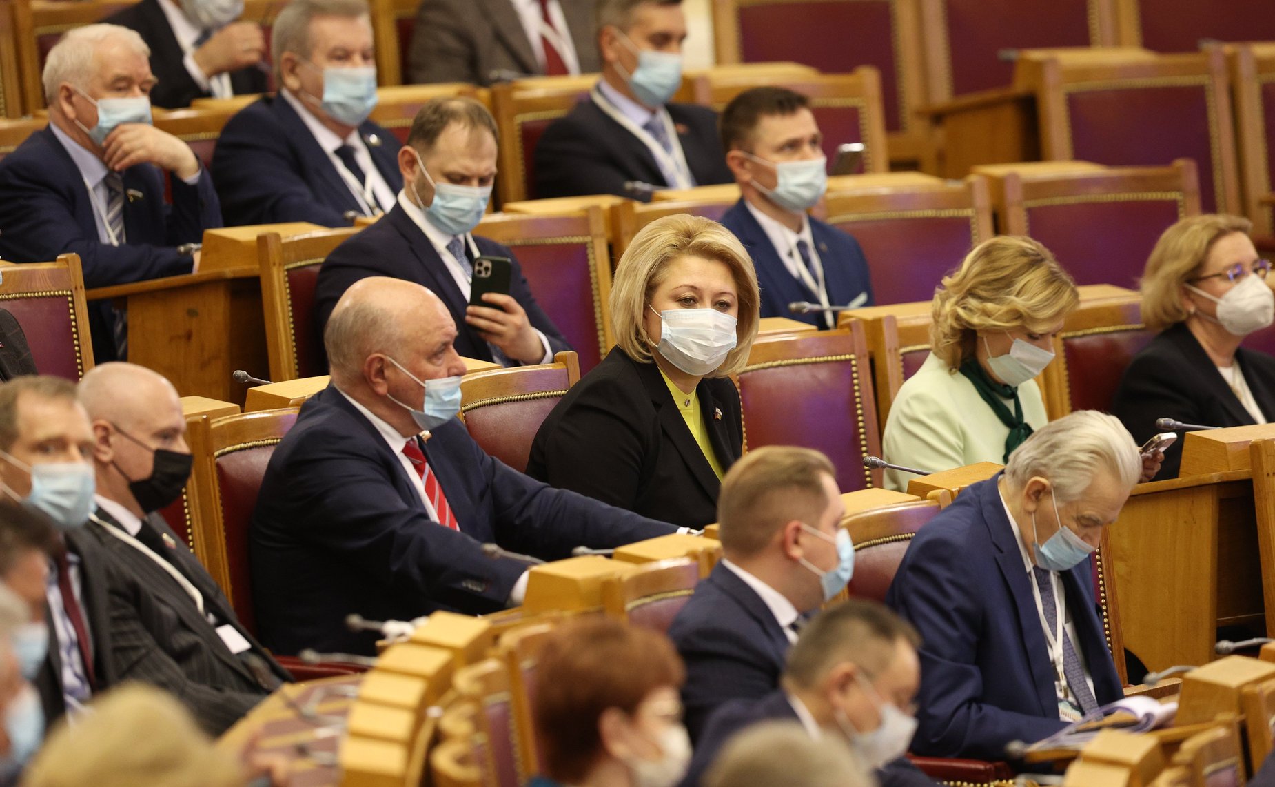 Встреча Президента Российской Федерации Владимира Путина с Советом законодателей Российской Федерации