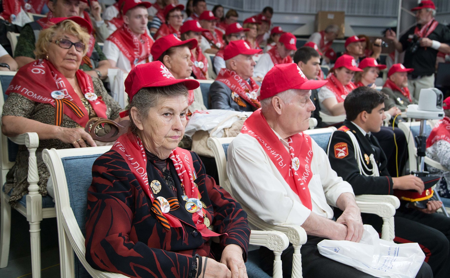 На встрече с участниками военно-патриотической акции «Мы помним. Так начиналась война»