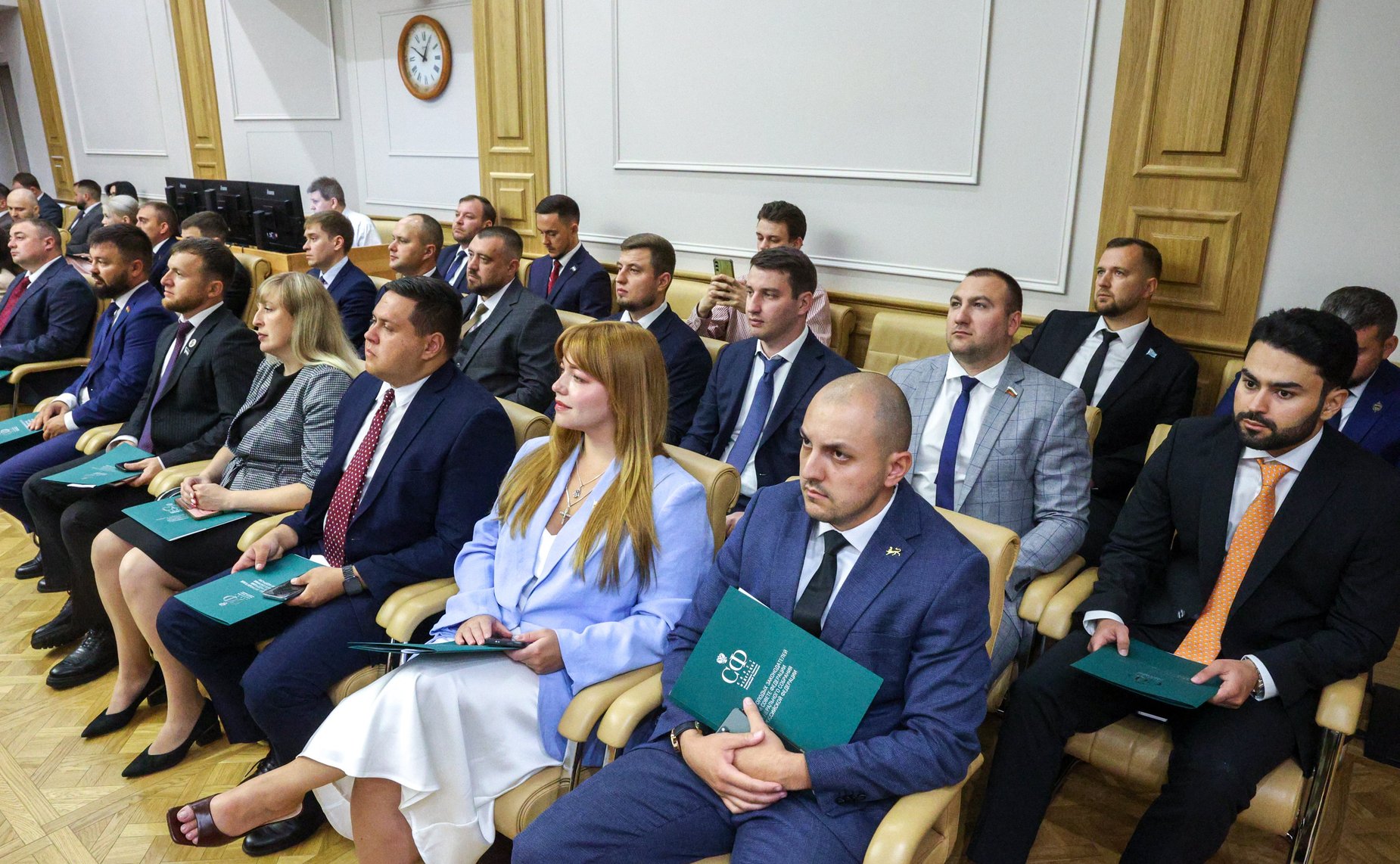 Заседание Палаты молодых законодателей при Совете Федерации