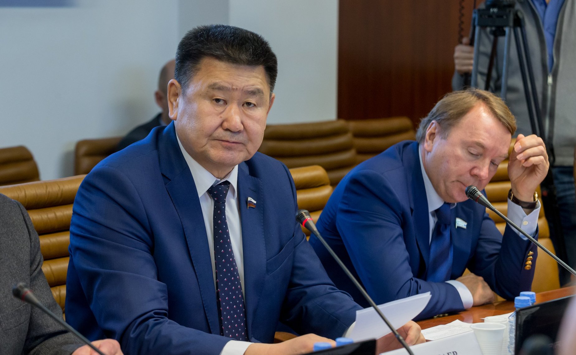 Вячеслав Мархаев и Владимир Кожин