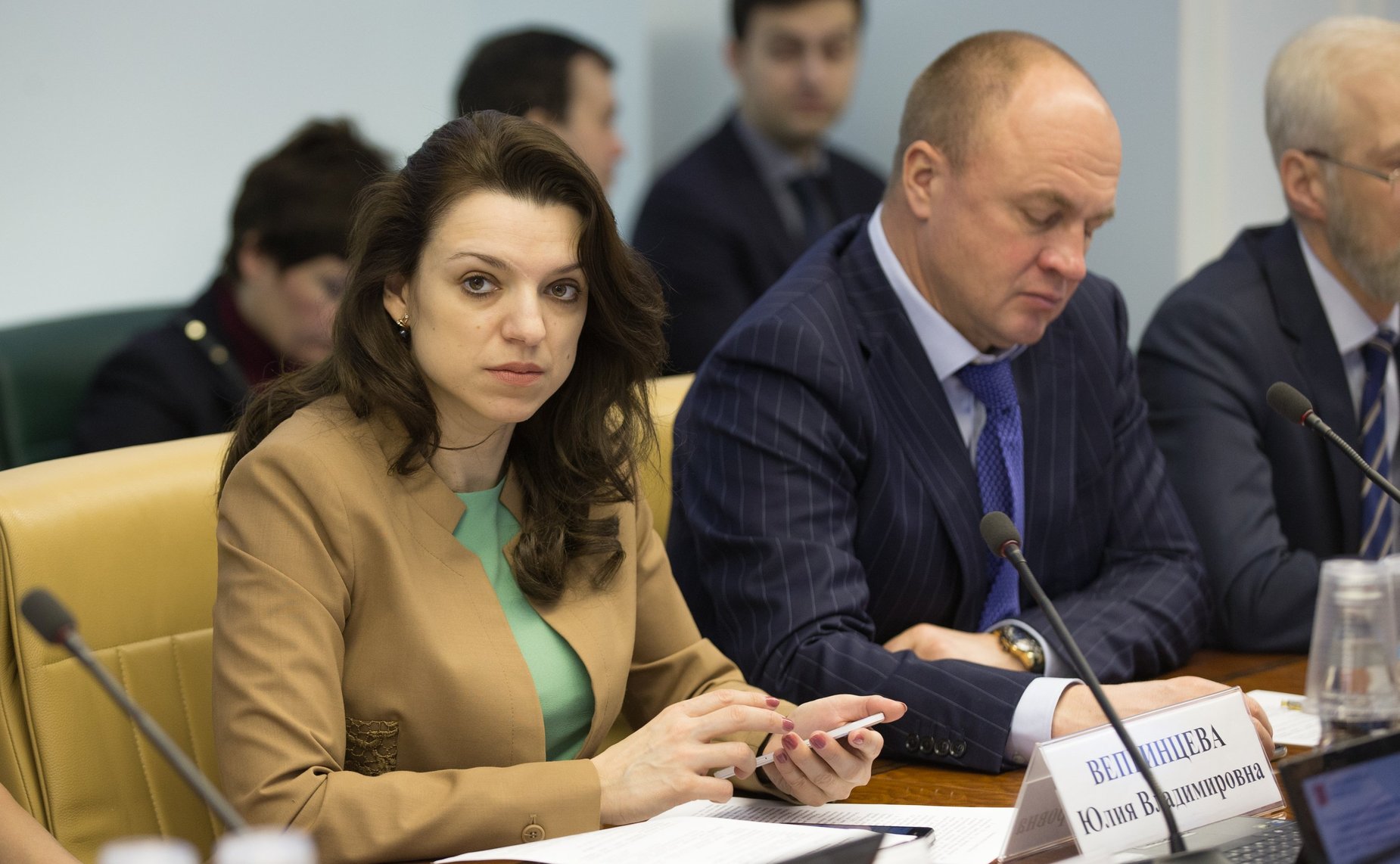 Ю. Вепринцева на расширенном заседании Комитета Совета Федерации по социальной политике с участием представителей государственной власти Челябинской области