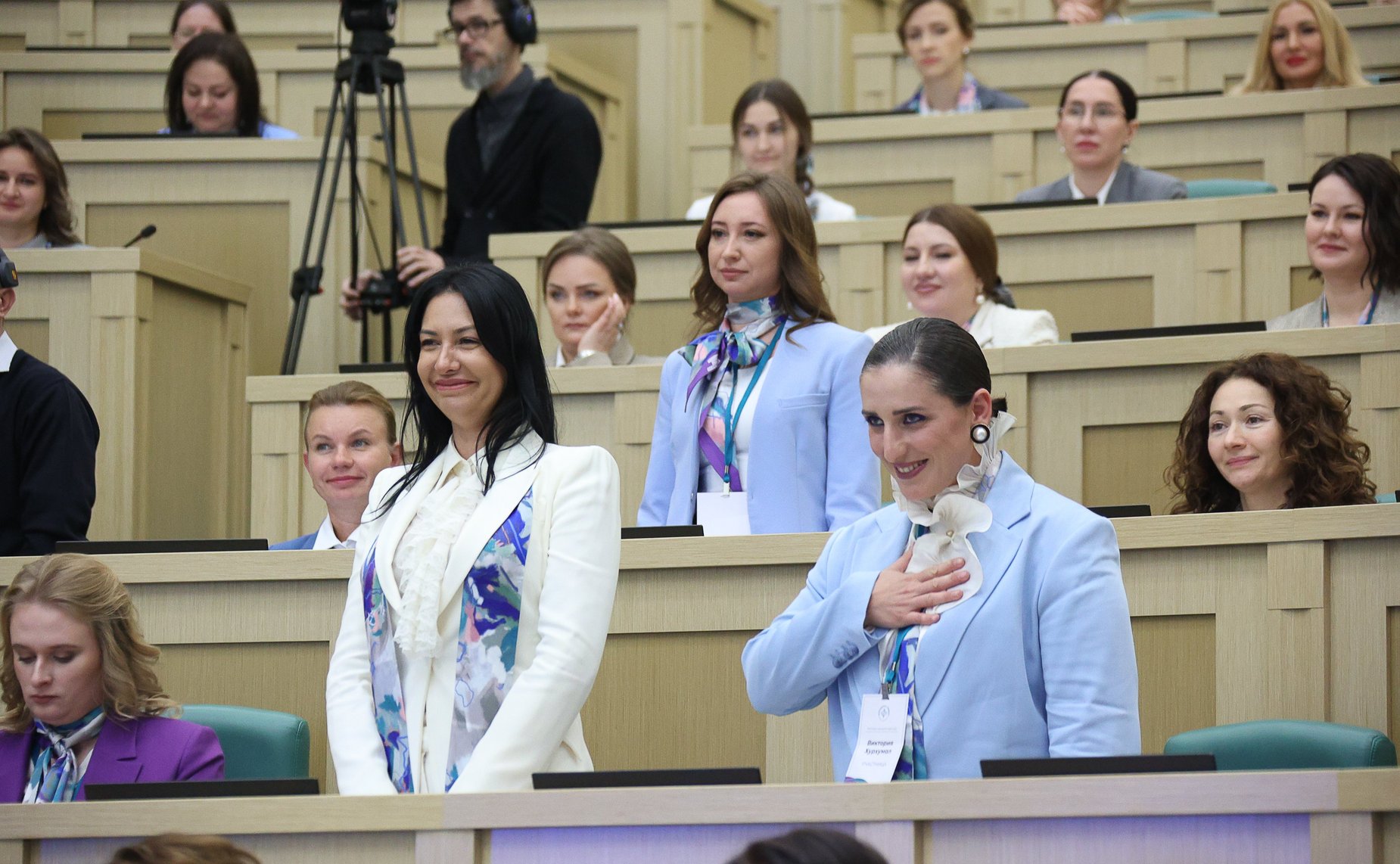 Торжественное мероприятие, посвященное подведению итогов второго международного потока образовательной программы «Женщина-лидер»