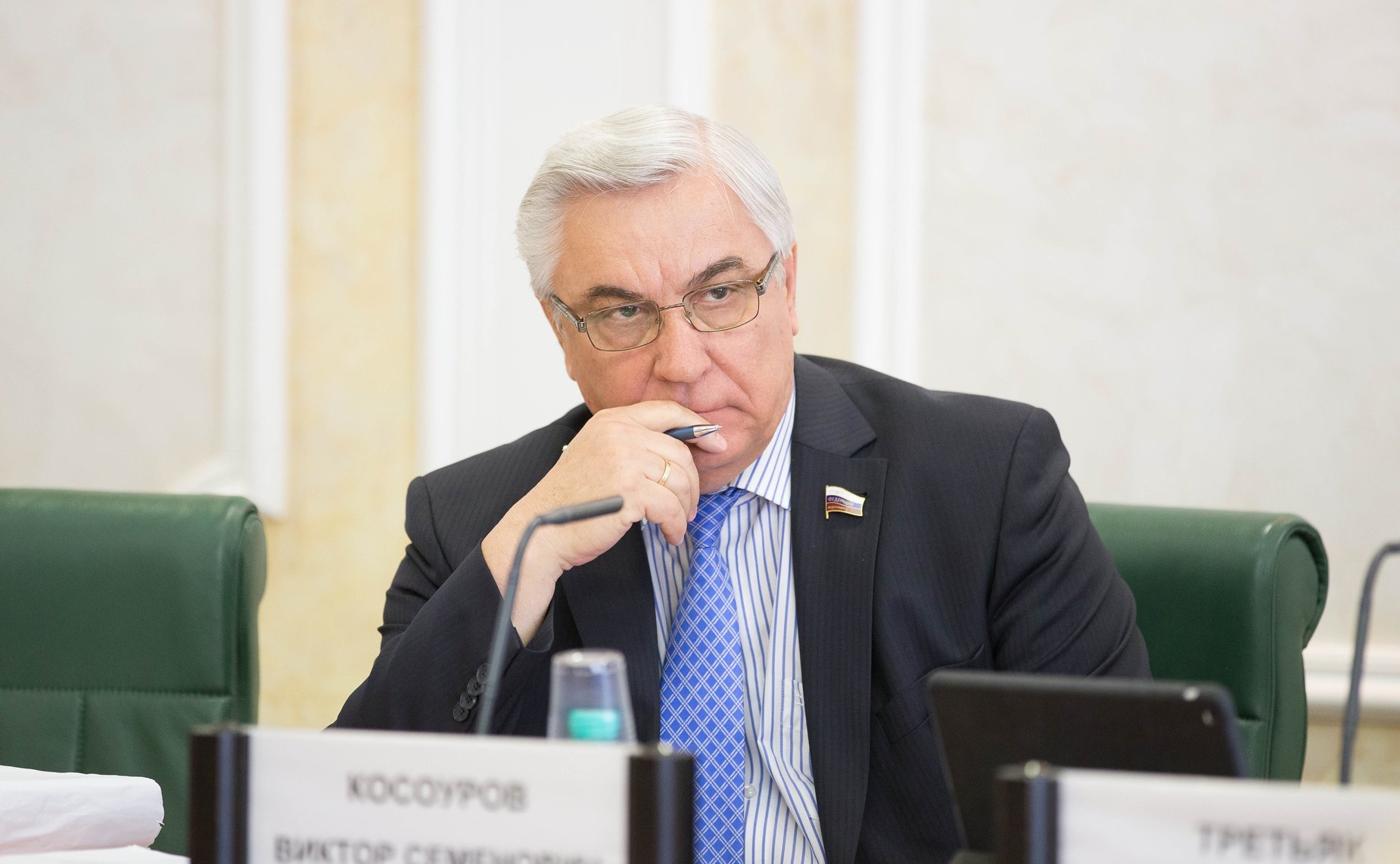 В. Косоуров Заседание Комитета СФ по науке, образованию и культуре, на котором рассмотрен вопрос о реализации государственной политики РФ в сфере образования