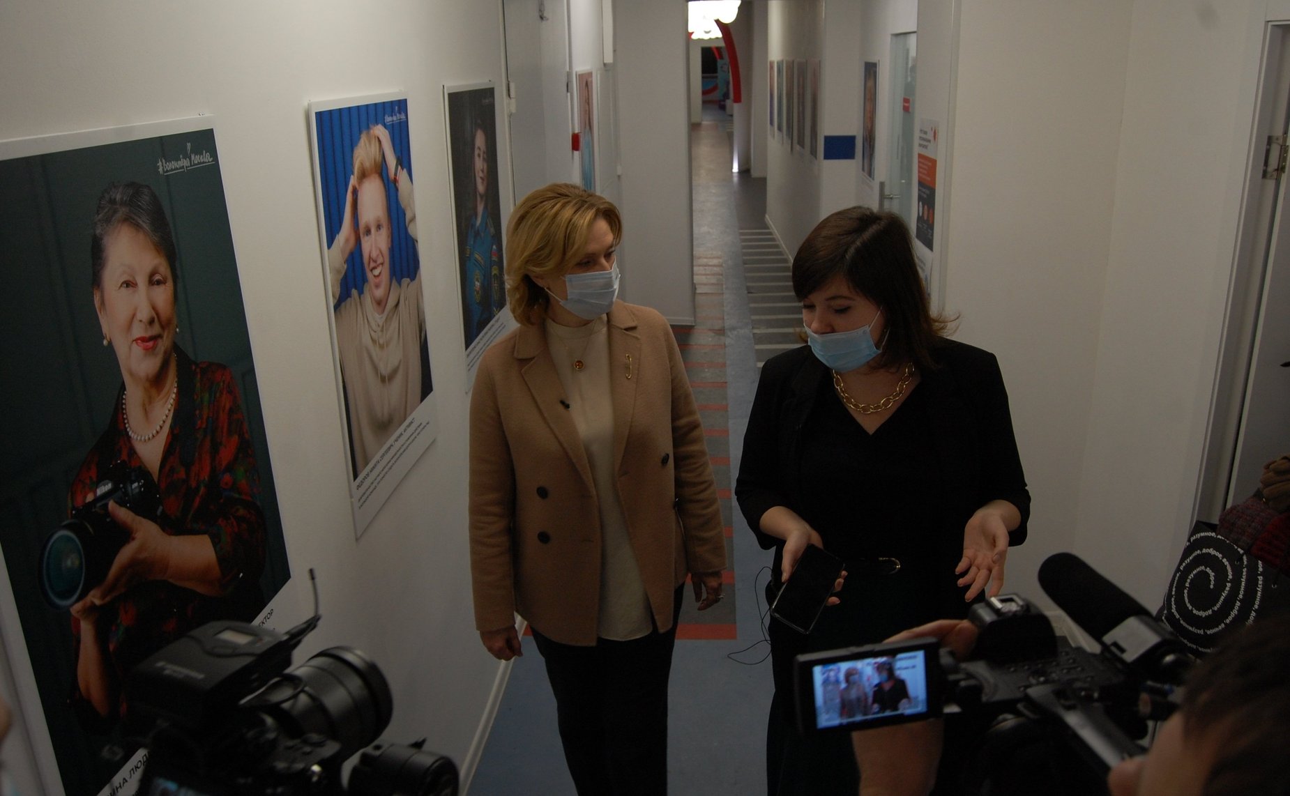 Инна Святенко в рамках акции «Звонок добра» посетила крупнейший в России центр поддержки волонтёрского движения «Мосволонтёр»