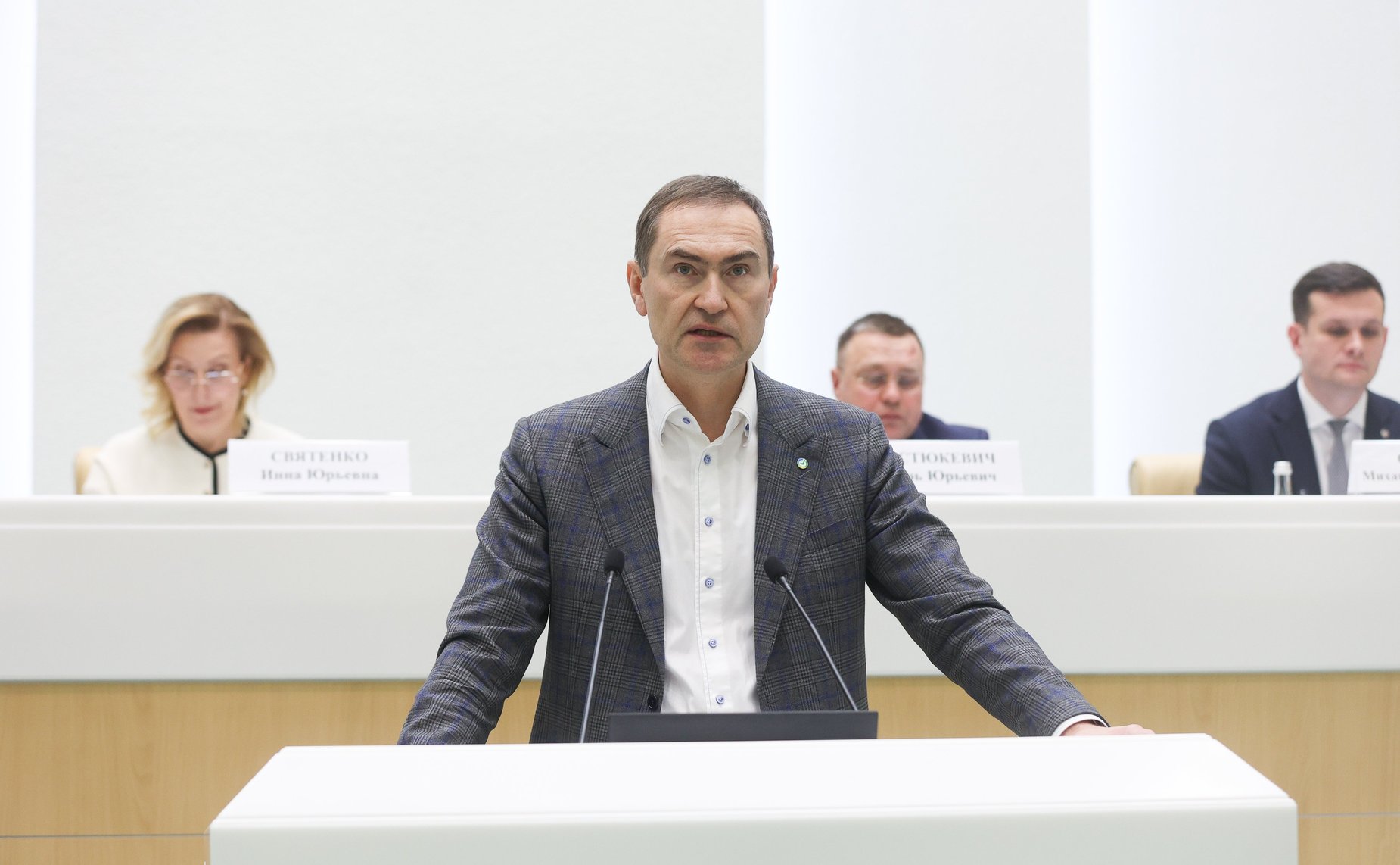 Заседание Палаты молодых законодателей при Совете Федерации