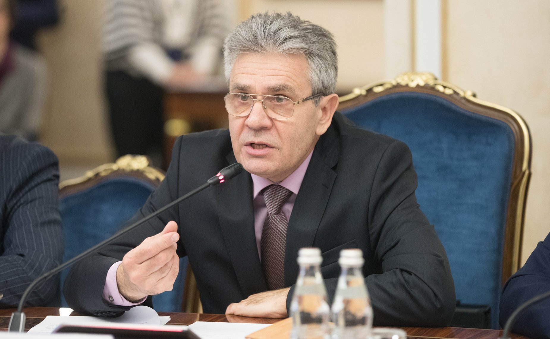 Встреча членов Совета Федерации с руководством Российской академии наук