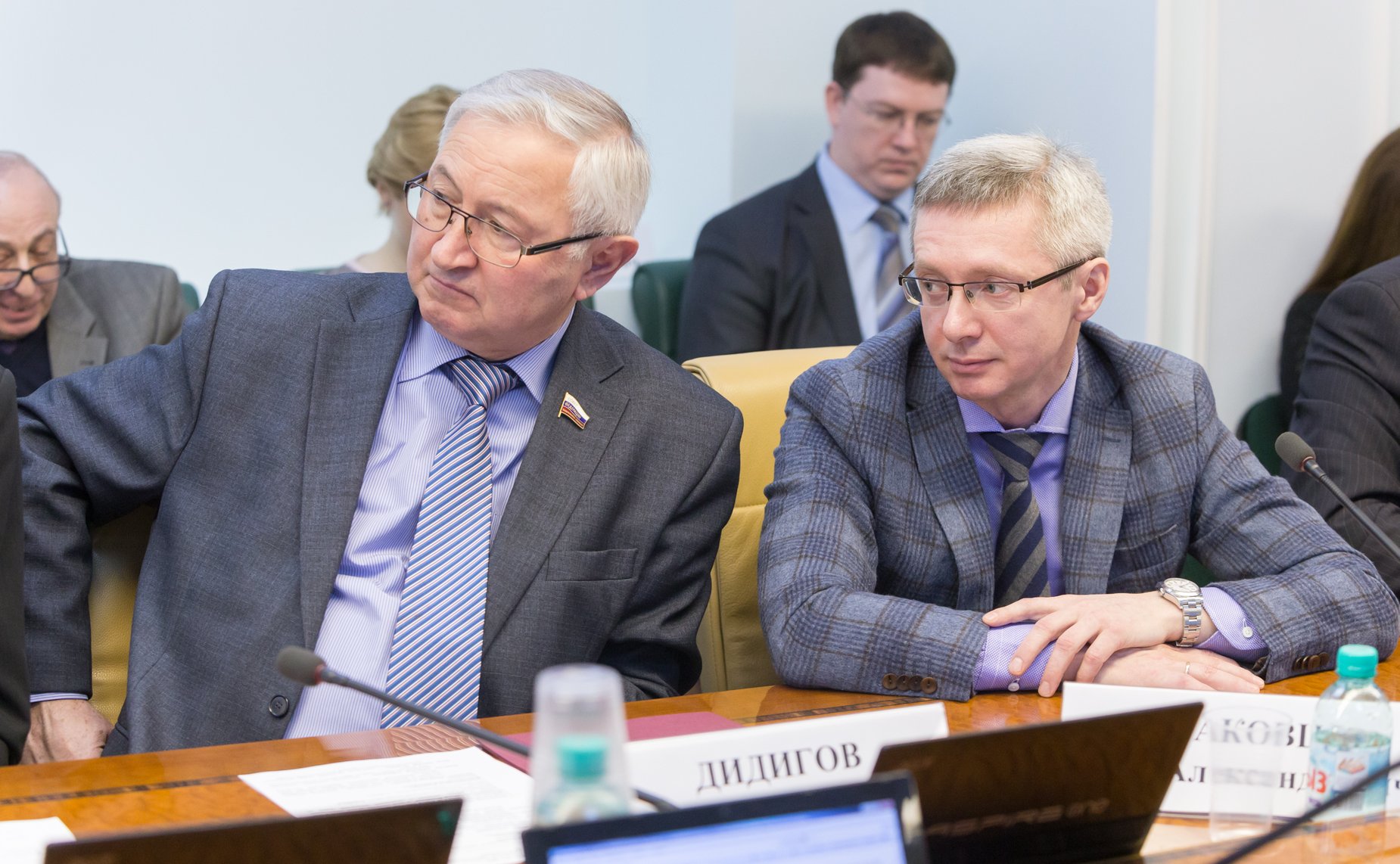 М. Дидигов и О. Казаковцев Заседание Комитета Совета Федерации по социальной политике