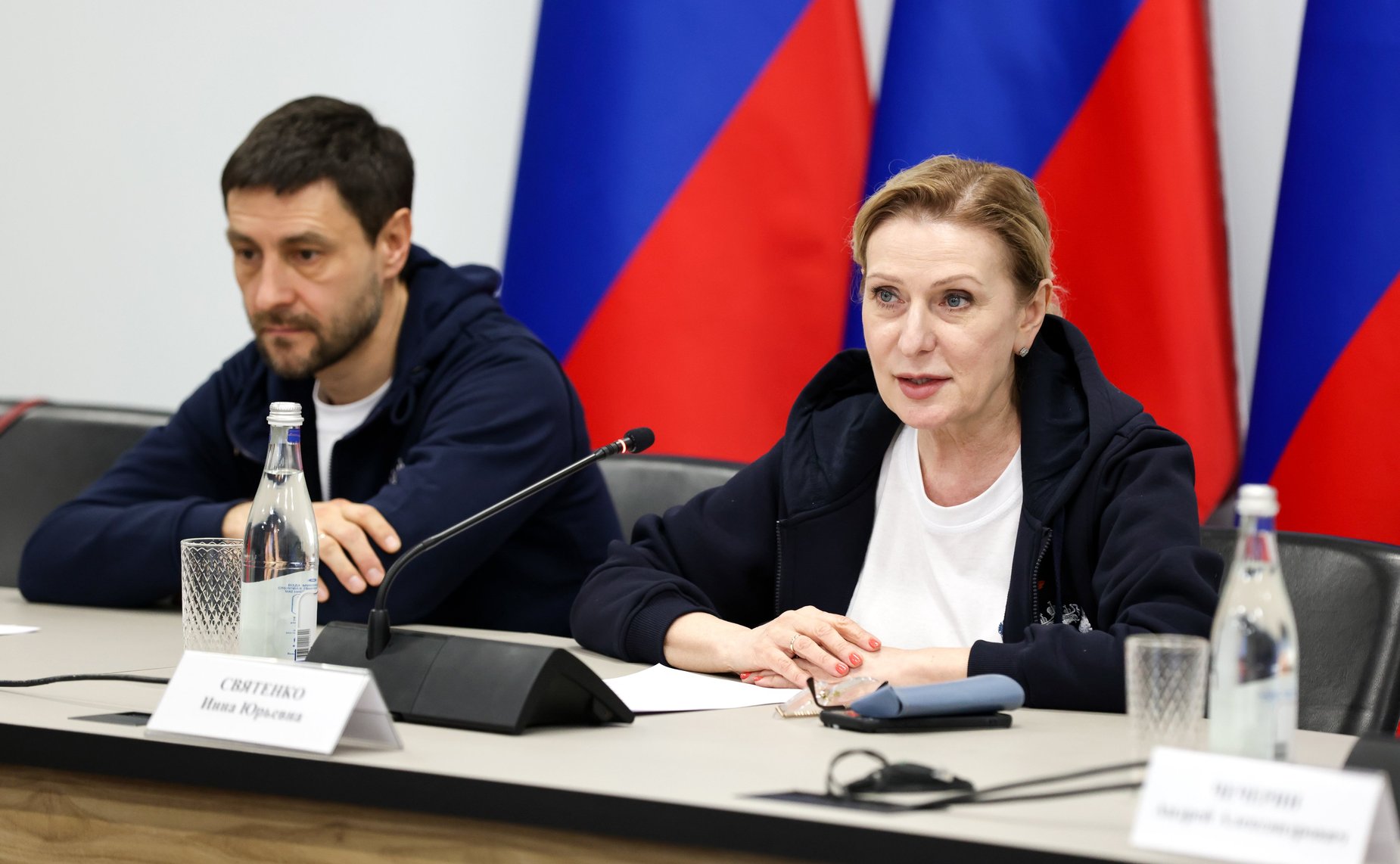 Встреча сенаторов с губернатором Нижегородской области Глебом Никитиным