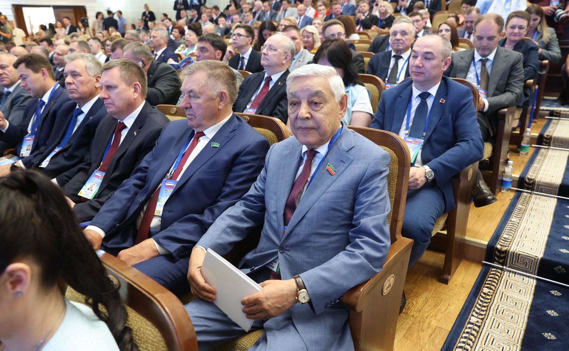 Пленарное заседание ХI Форума регионов Беларуси и России