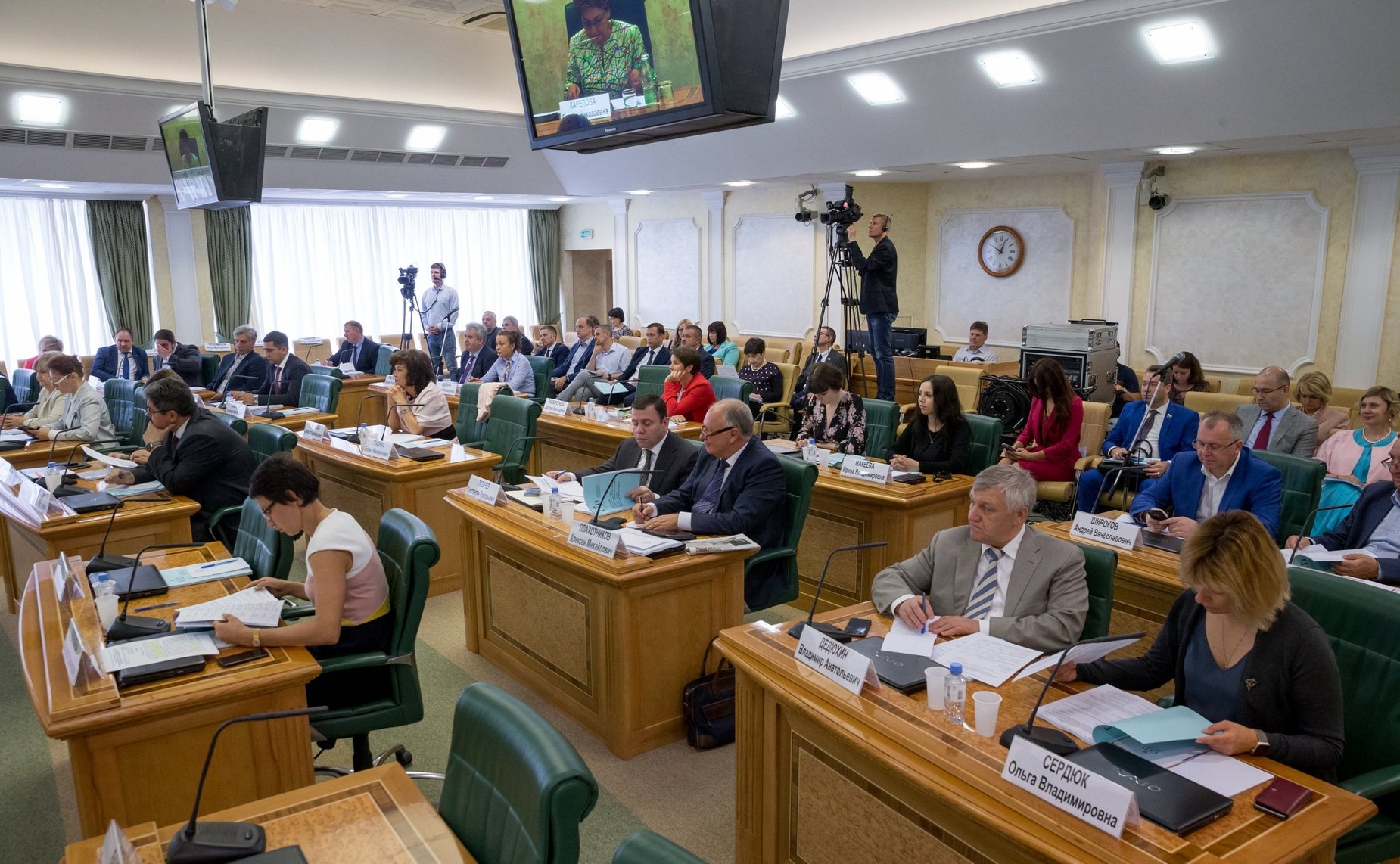 Заседание Совета по вопросам жилищного строительства и содействия развитию жилищно-коммунального комплекса при СФ