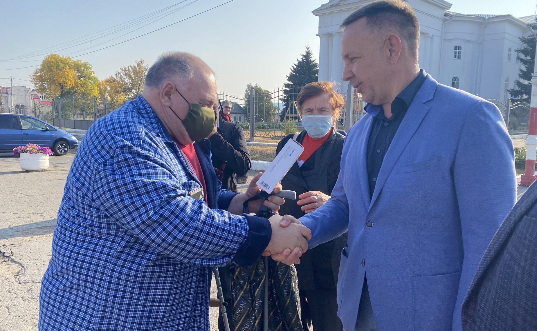 Олег Алексеев в ходе работы в регионе посетил Марксовский район