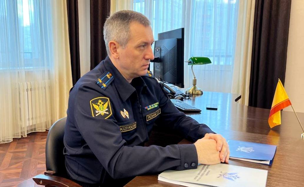 Николай Владимиров провел рабочее совещание с руководителем УФССП России по Чувашии Сергеем Резником