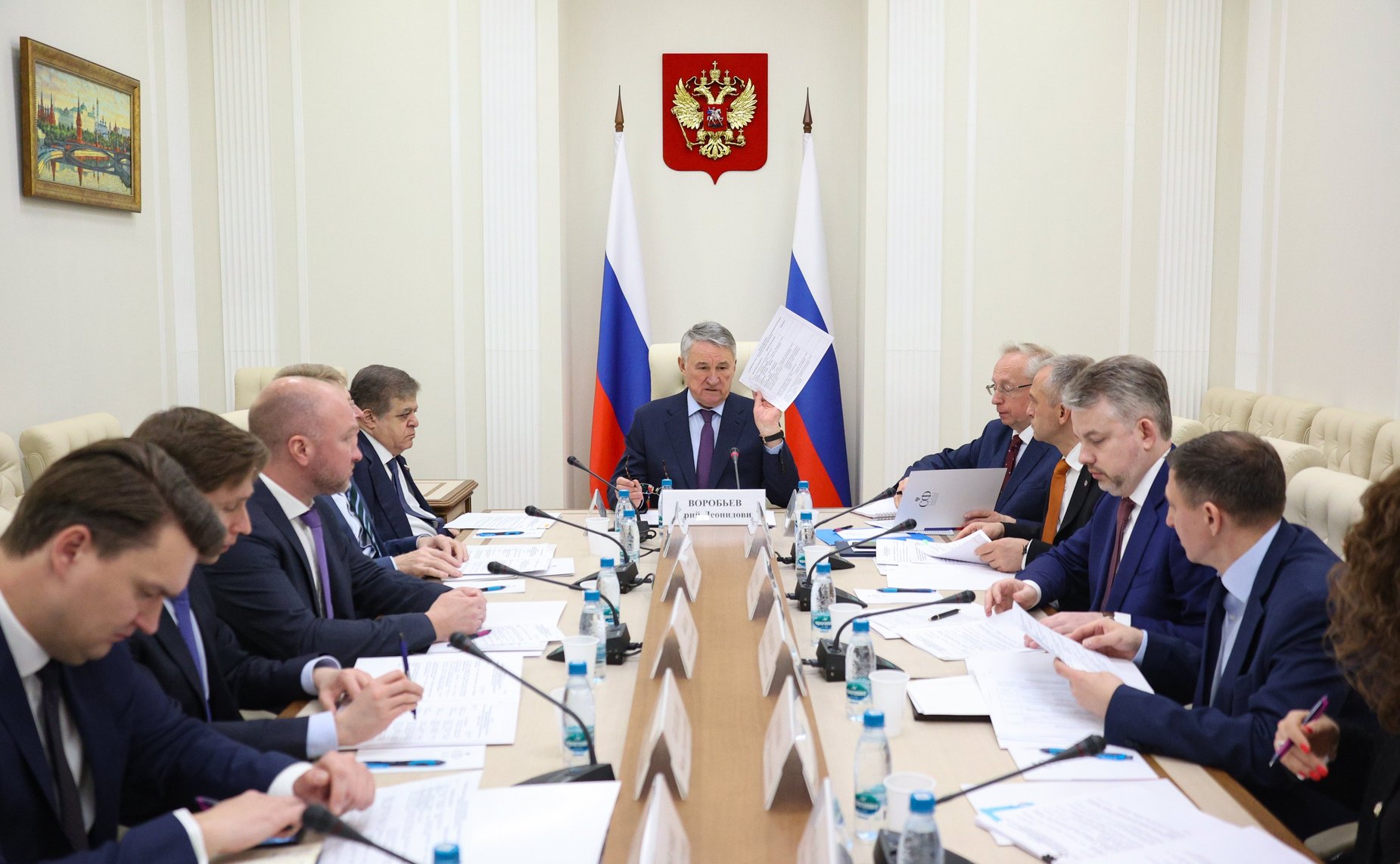 Совещание по подготовке визита Председателя Совета Федерации в Республику Армения