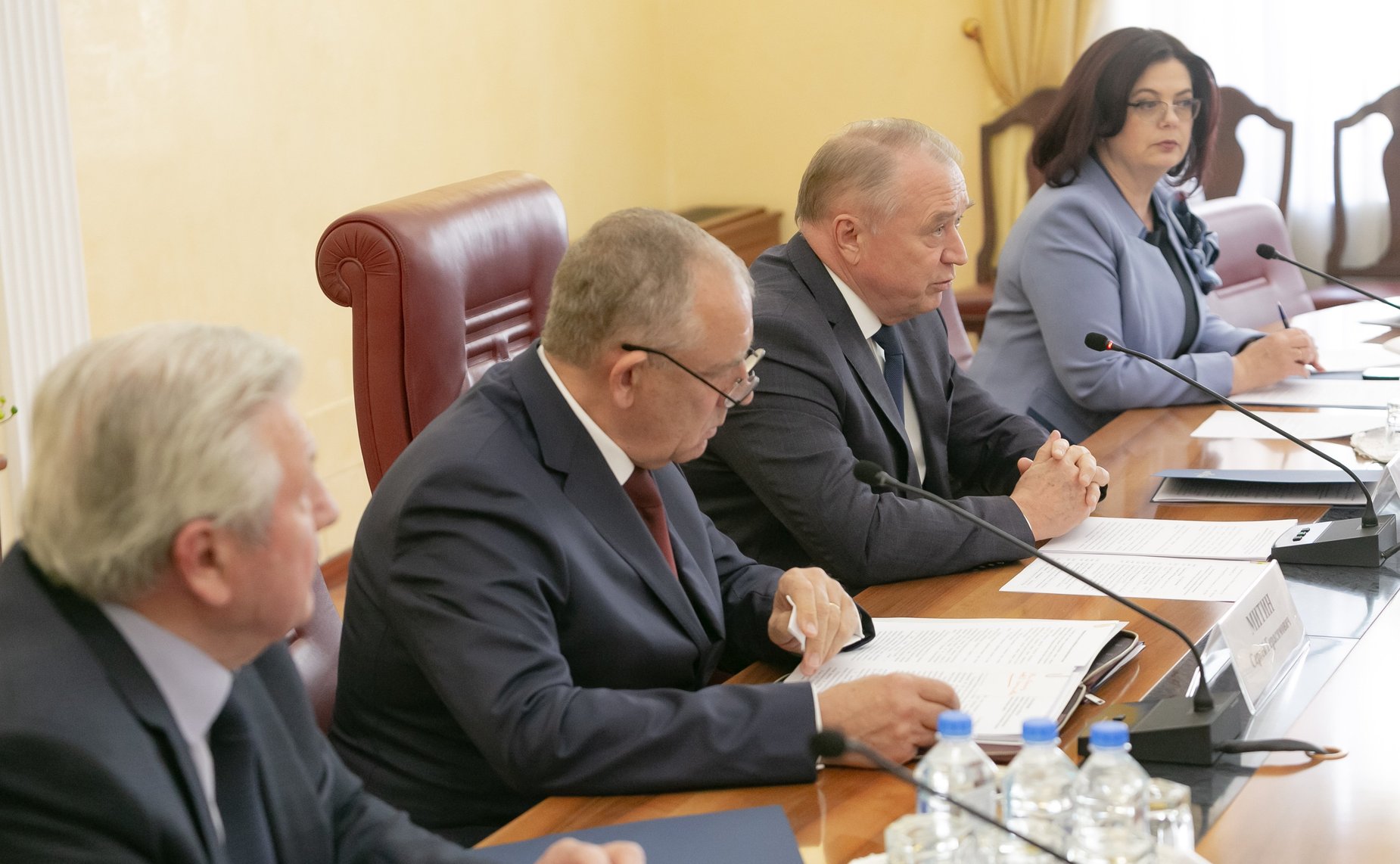 Сергей Митин принял участие в круглом столе Торгово-промышленной палаты РФ «Проблемы, связанные с перемещением крупногабаритной сельхозтехники по автомобильным дорогам общего пользования в период сезонно-полевых работ»