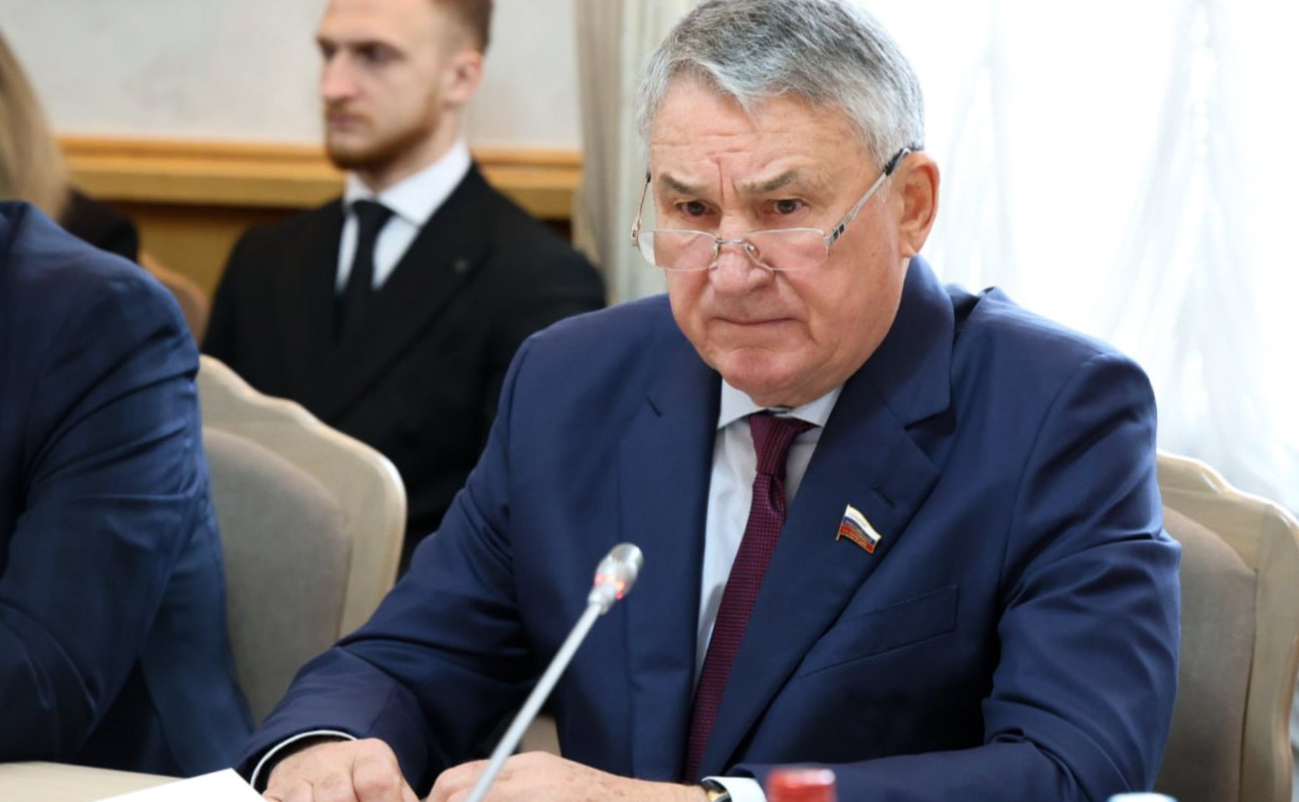 Юрий Воробьев (фото: Пресс-служба Совета Республики Национального собрания Беларуси)