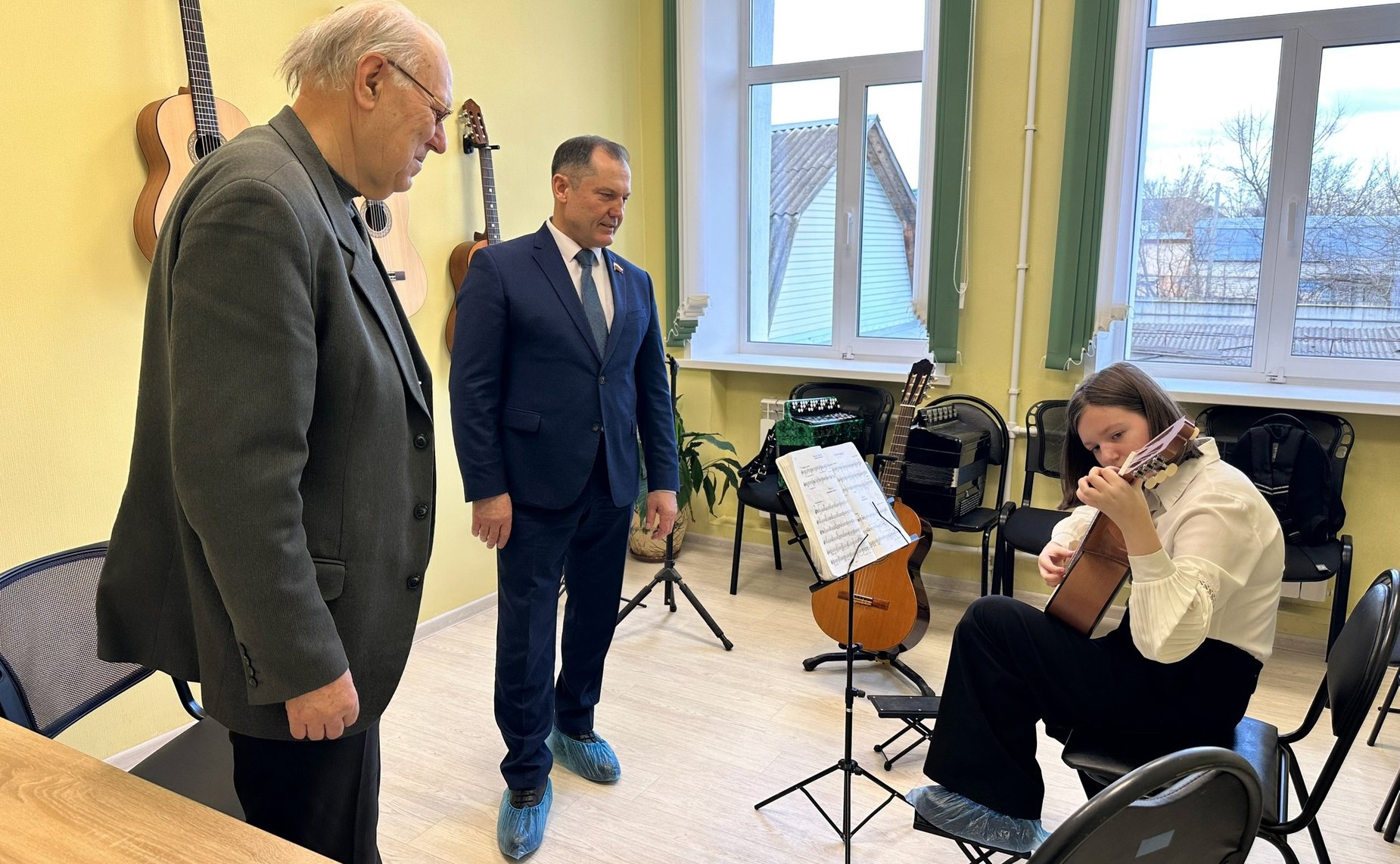 Игорь Мурог в ходе региональной недели в Рязанской области посетил Ряжскую детскую музыкальную школу