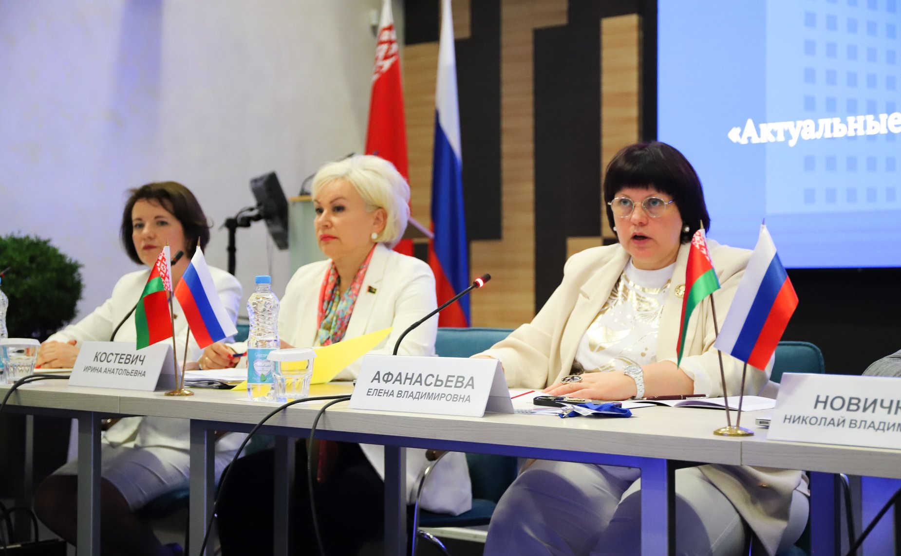 Елена Афанасьева приняла участие в пленарном заседании постоянно действующего семинара при Парламентском Собрании Союза Беларуси и России по вопросам строительства Союзного государства