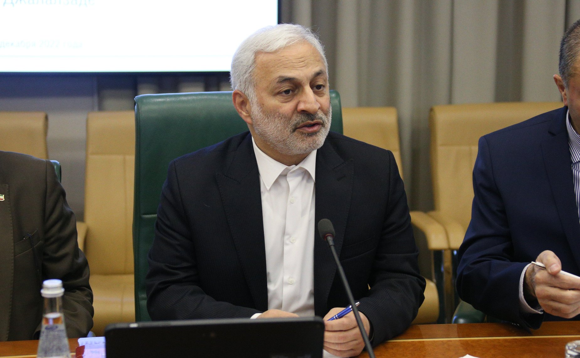 Встреча заместителя Председателя Совета Федерации Константина Косачева с председателем Комиссии по национальной безопасности и внешней политике Собрания Исламского Совета Исламской Республики Иран