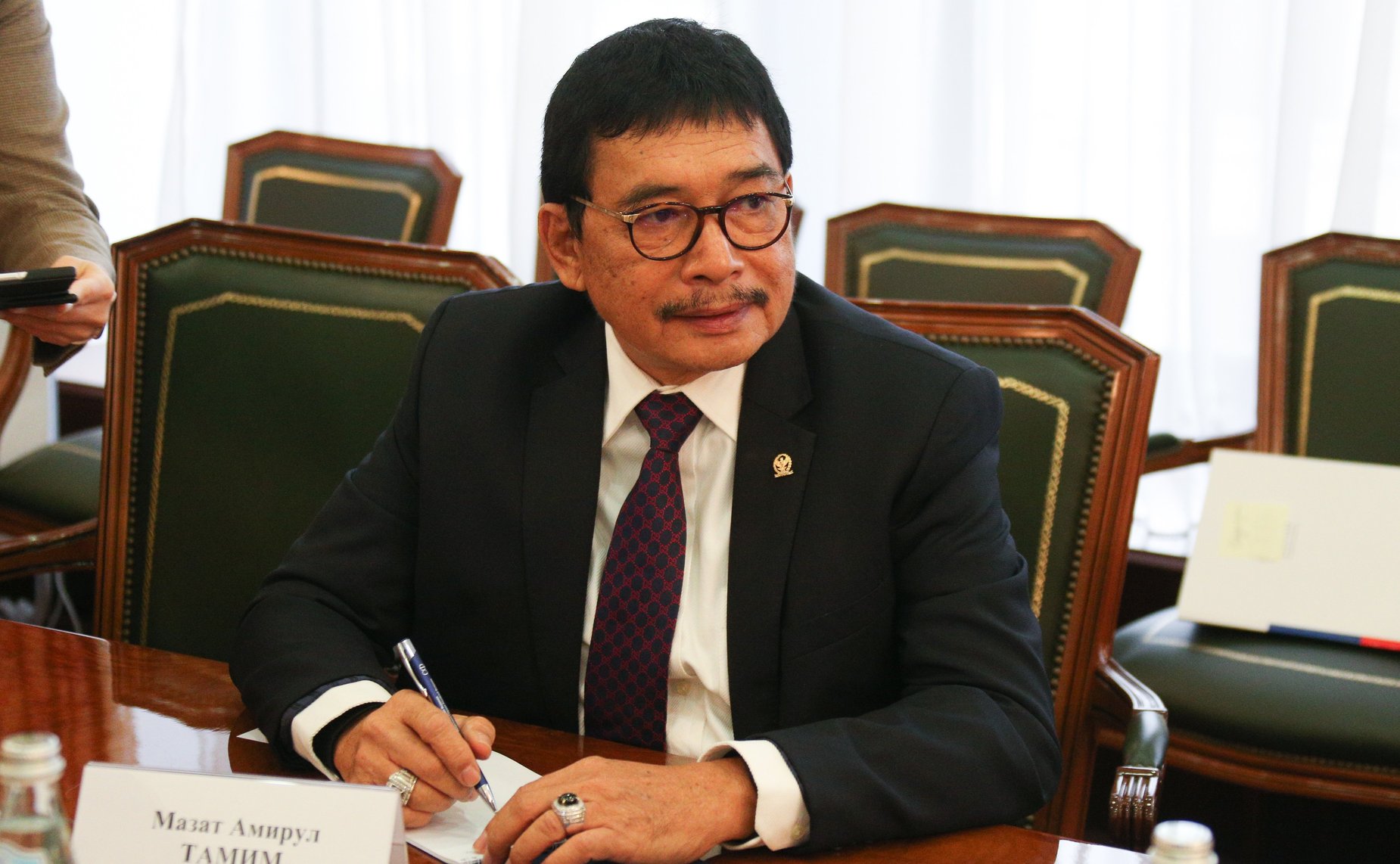 Встреча заместителя Председателя СФ Константина Косачева с заместителем Председателя Совета представителей регионов Республики Индонезии