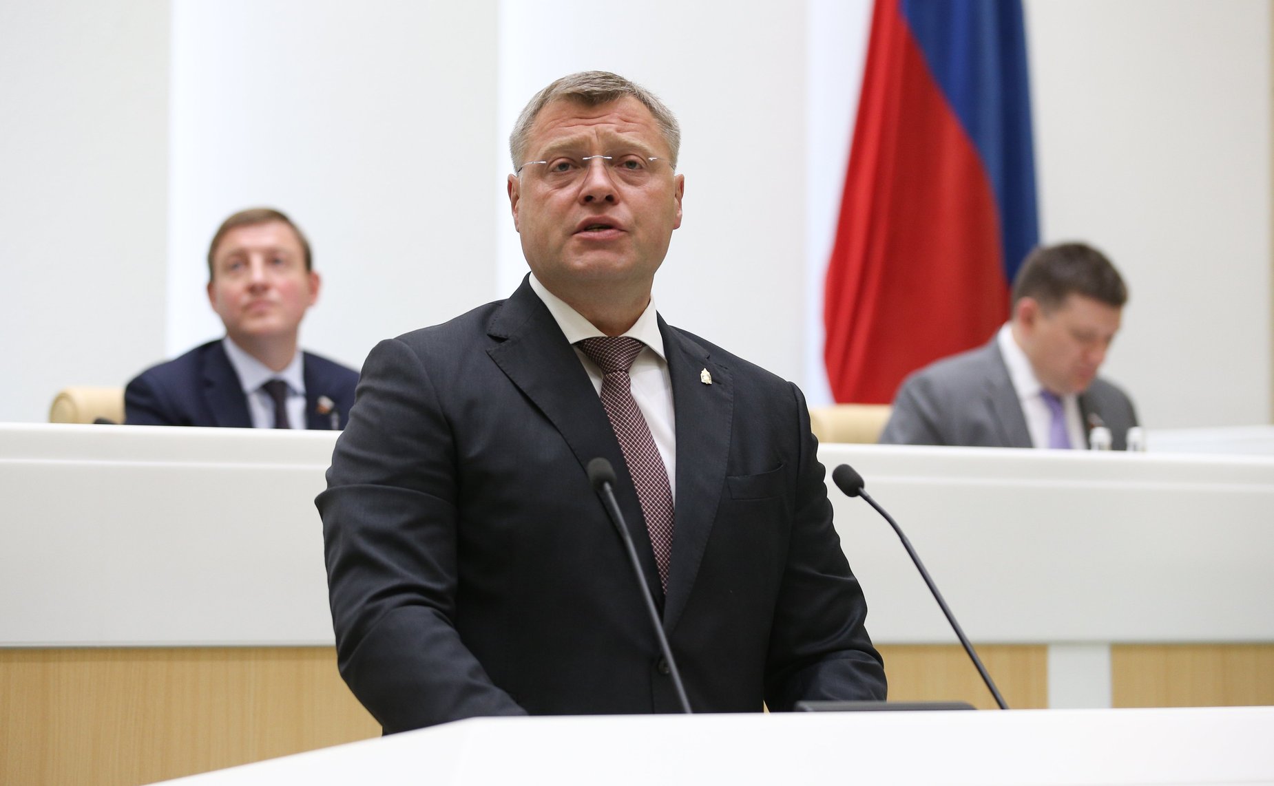 Губернатор Астраханской области Игорь Бабушкин