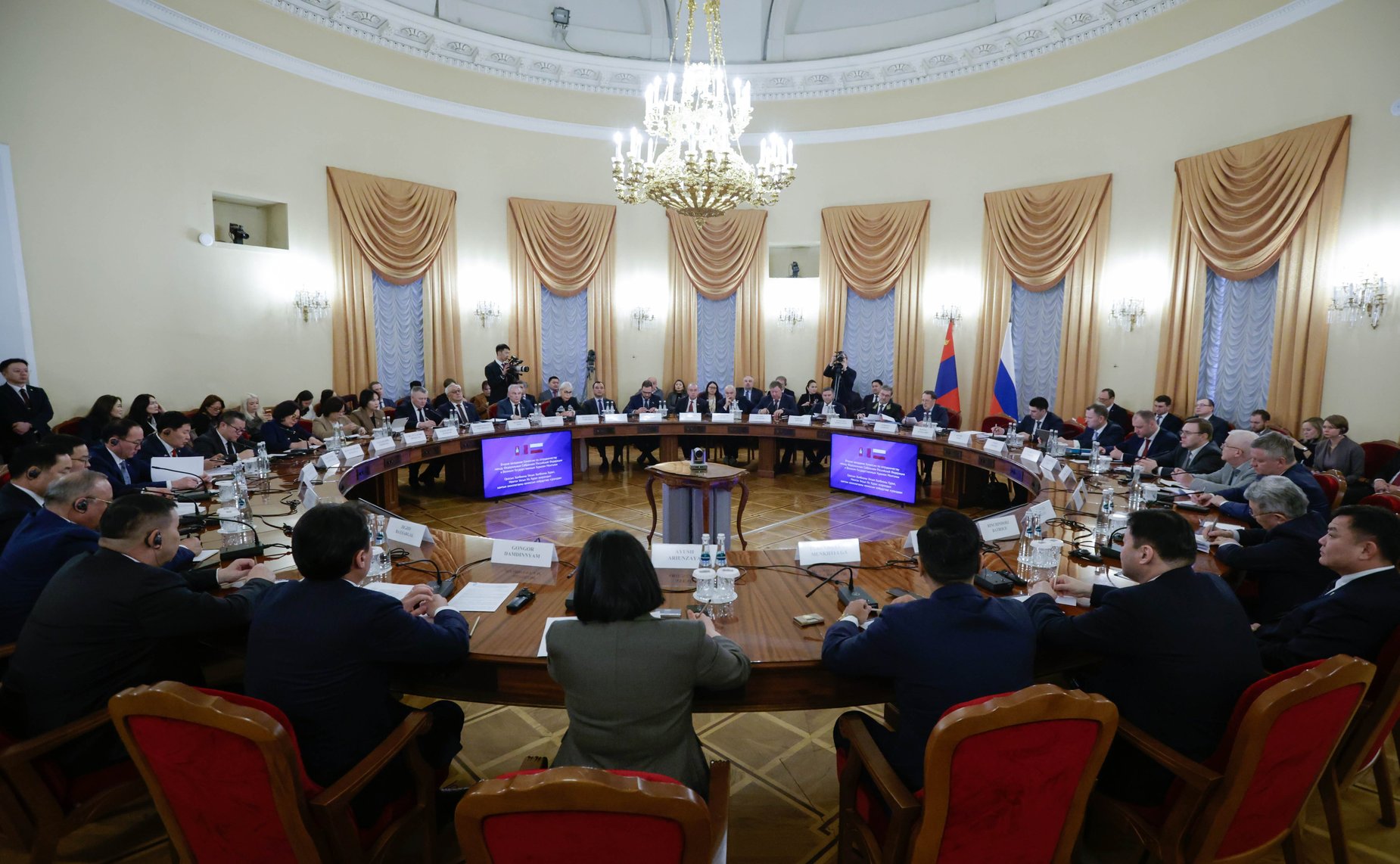 Константин Косачев принял участие в заседании Комиссии по сотрудничеству Федерального Собрания Российской Федерации и Великого государственного Хурала Монголии