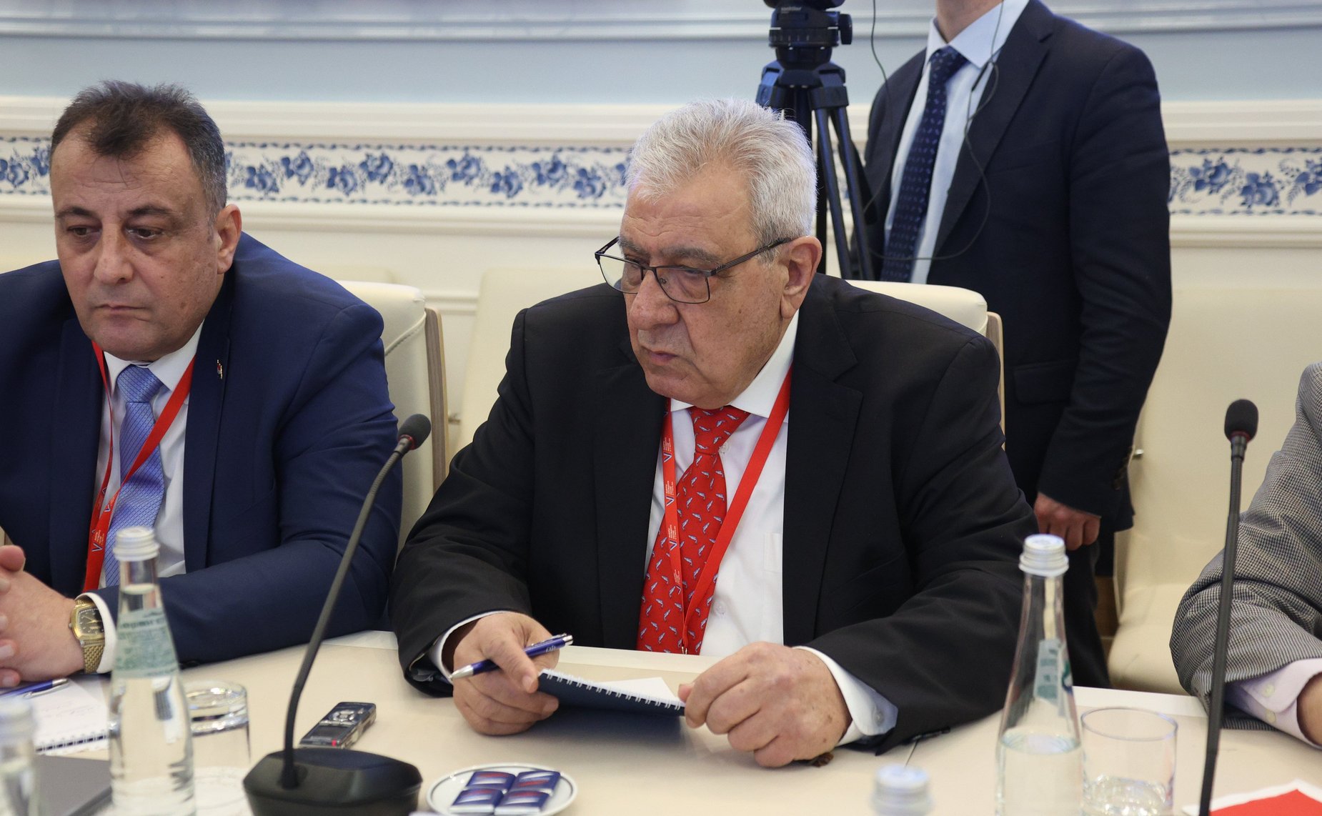 Встреча заместителя Председателя Совета Федерации Константина Косачева с делегацией Народного Совета Сирийской Арабской Республики