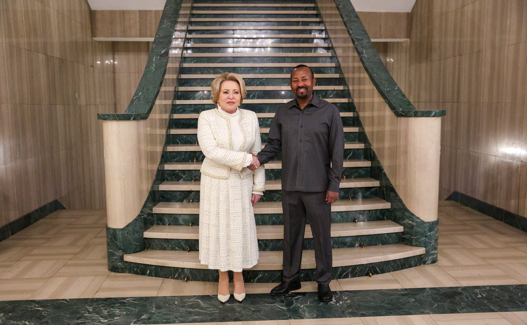 Валентина Матвиенко провела переговоры с Премьер-министром ФДРЭ Абием Ахмедом Али