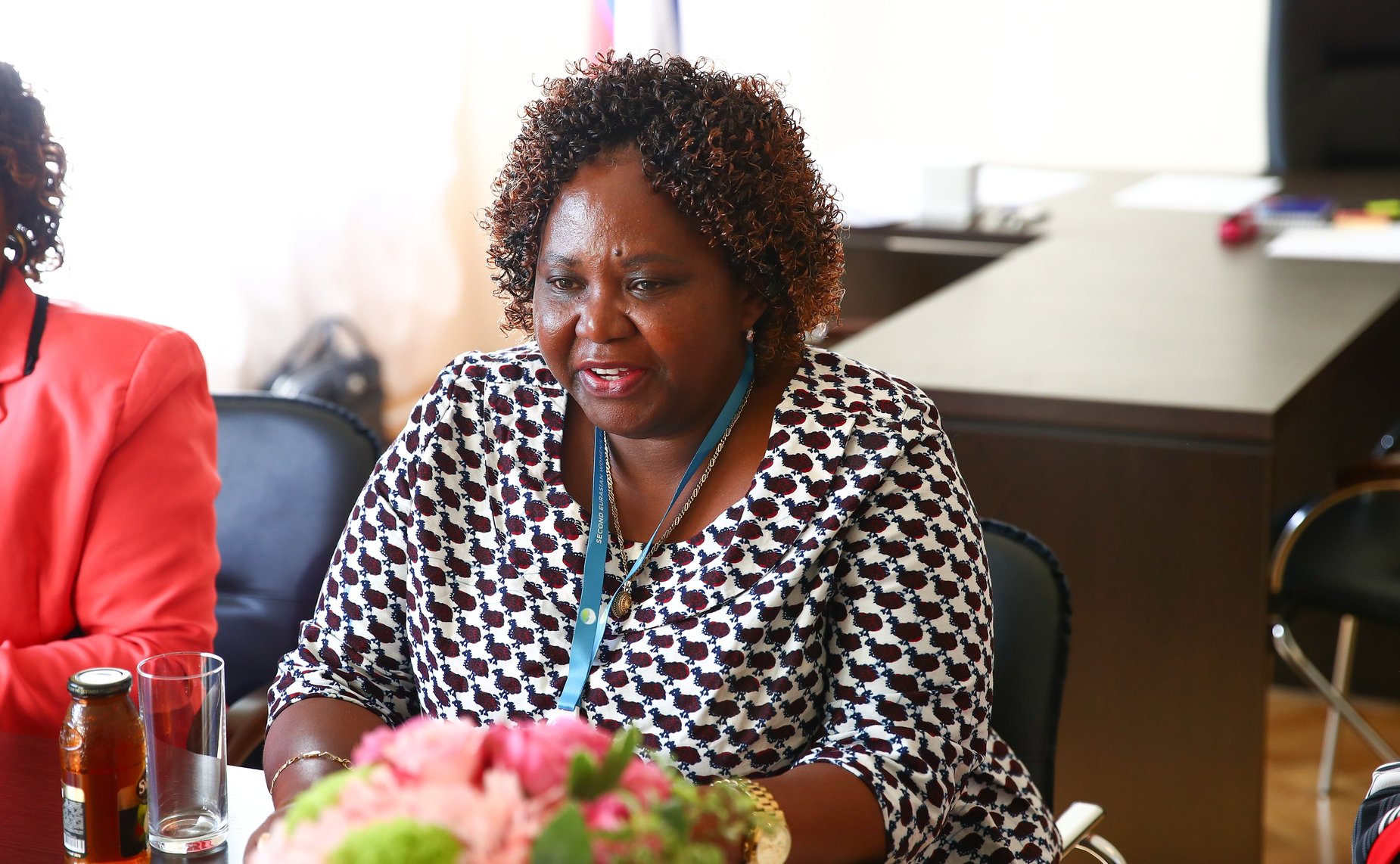 Встреча заместителя Председателя СФ И.Умаханова с первым заместителем Председателя Сената Республики Бурунди Спес-Карита Нджебарикануйе