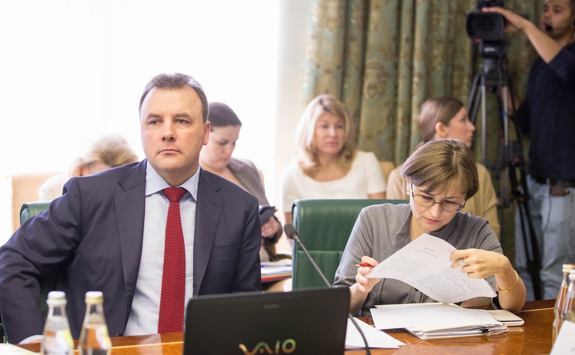 Заседание комитета по экономической политике-7 Муравьев и Бокова
