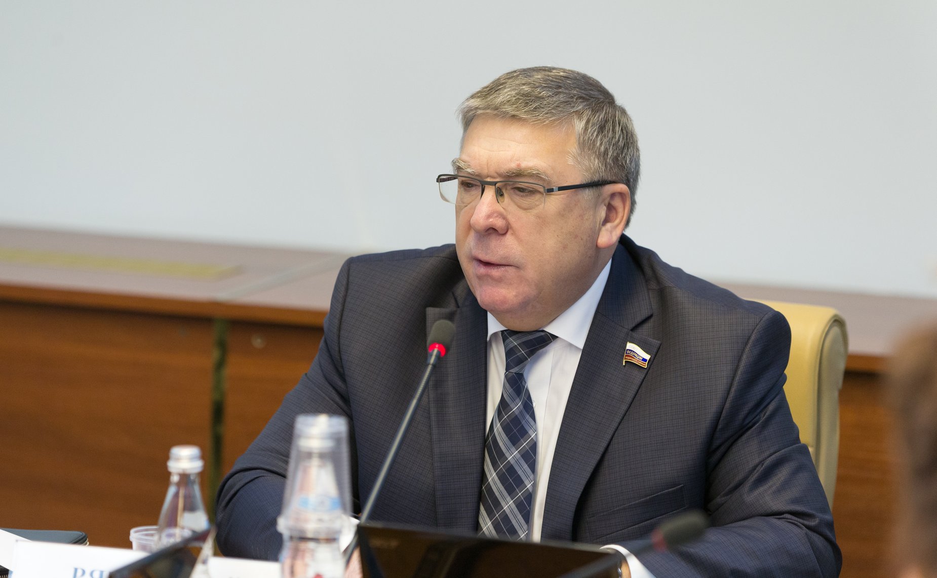 В. Рязанский Расширенное заседание Комитета Совета Федерации по социальной политике