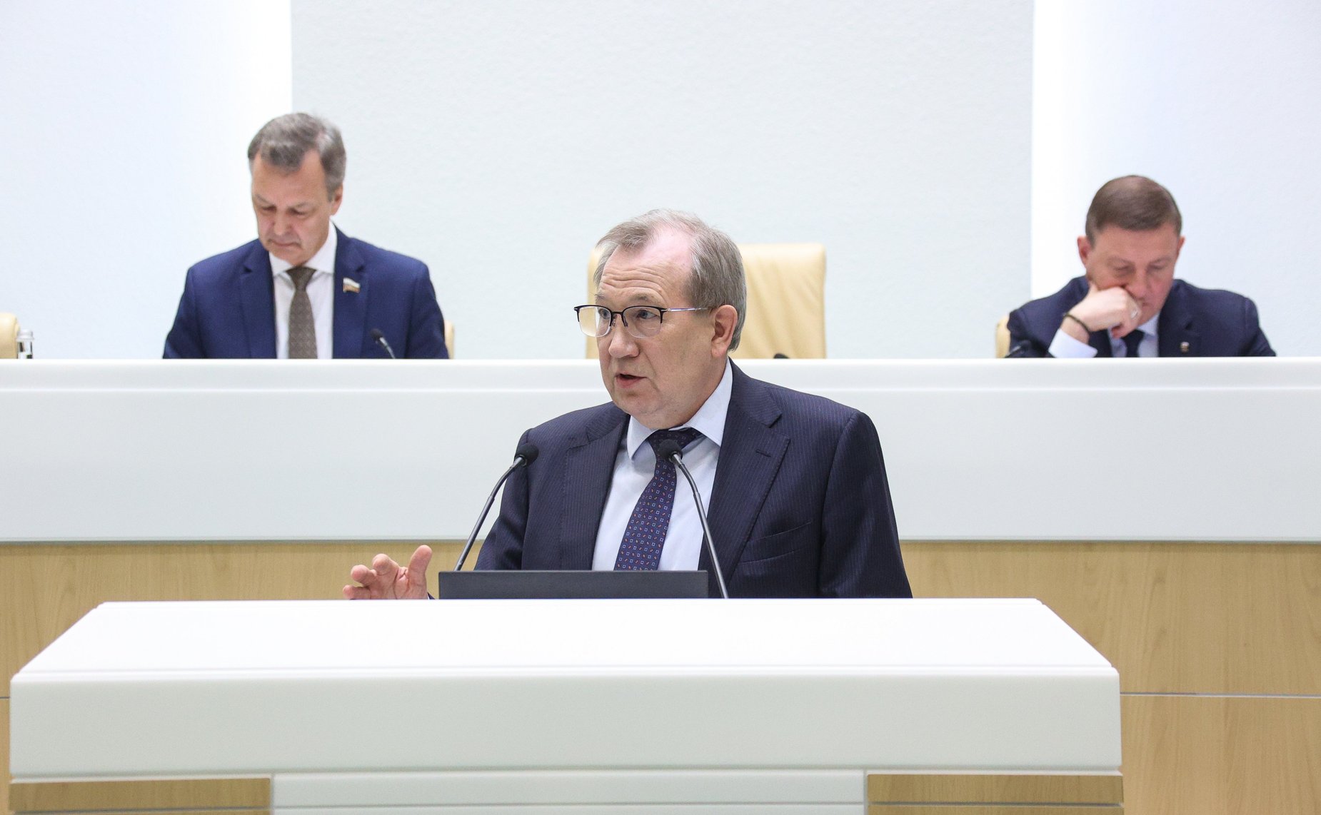 Президент Российской академии наук, академик Российской академии наук Геннадий Красников