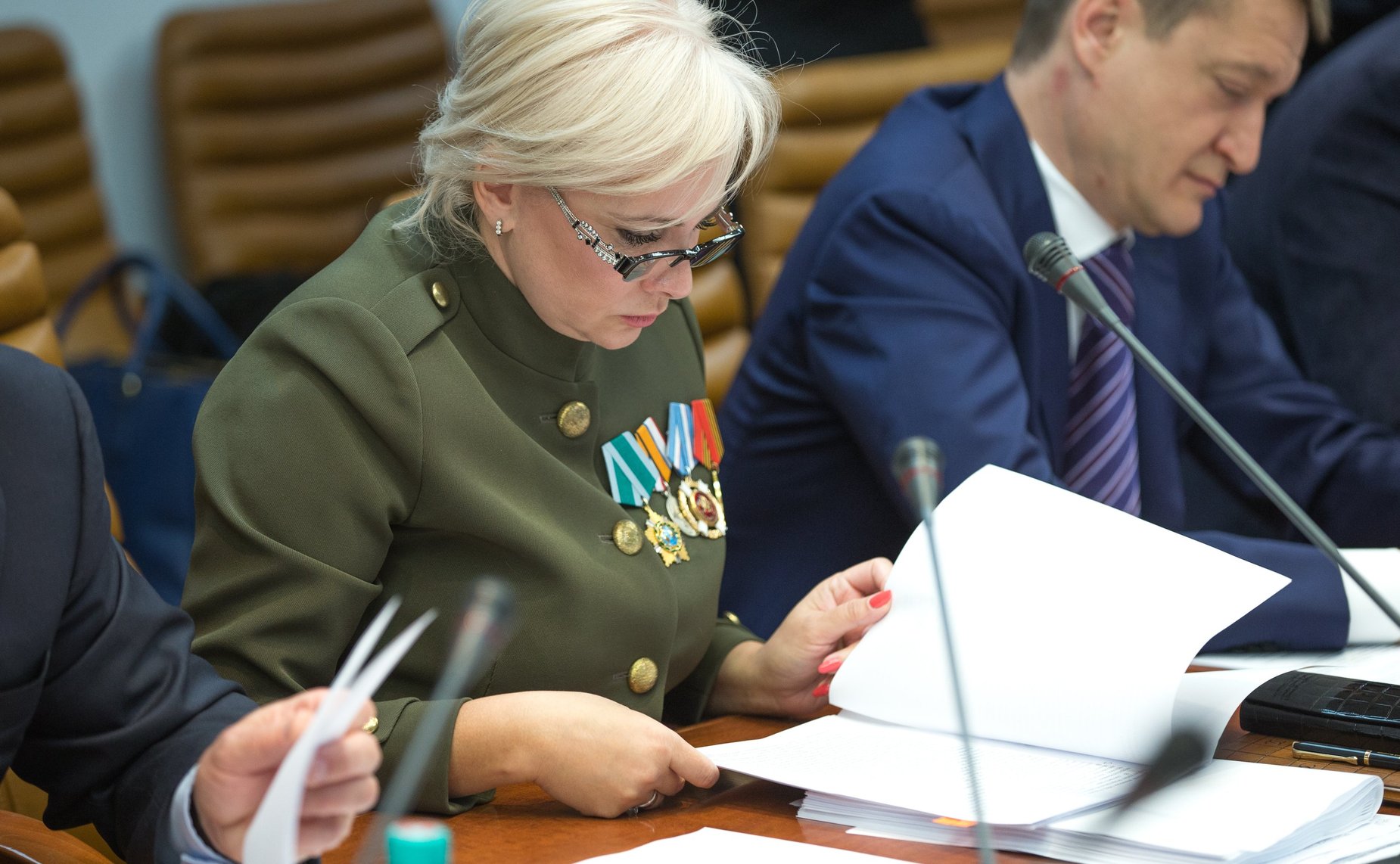 О. Ковитиди на заседании Комитета СФ по обороне и безопасности