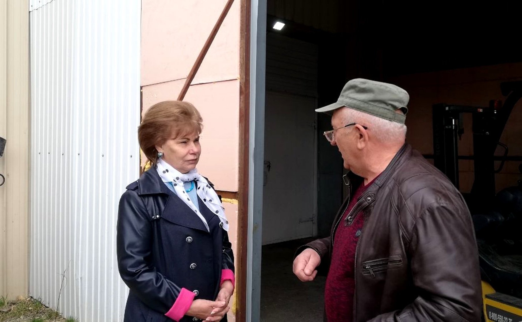 Татьяна Гигель побывала на Онгудайском мясоперерабатывающем комбинате