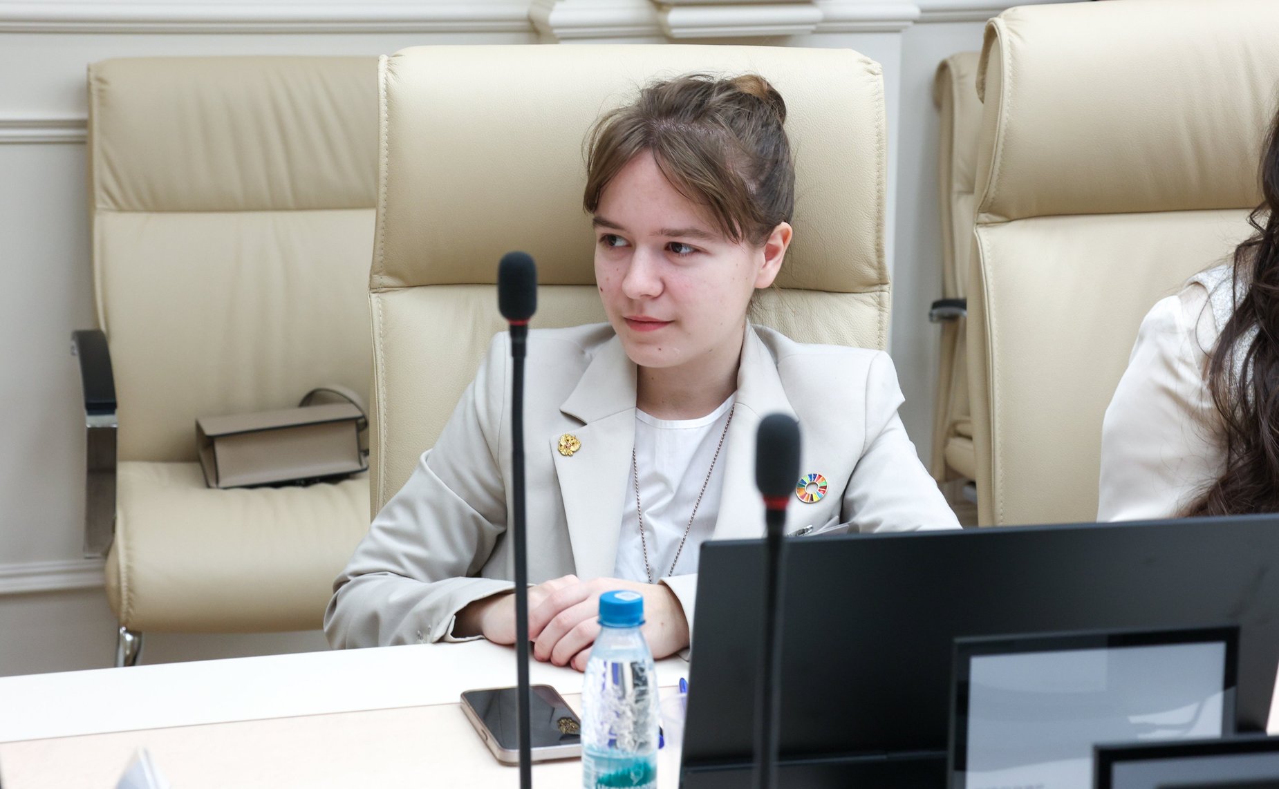 Наталья Никонорова провела встречу с представителями Межрегиональной общественной организации «Молодежный союз «Юный следователь»