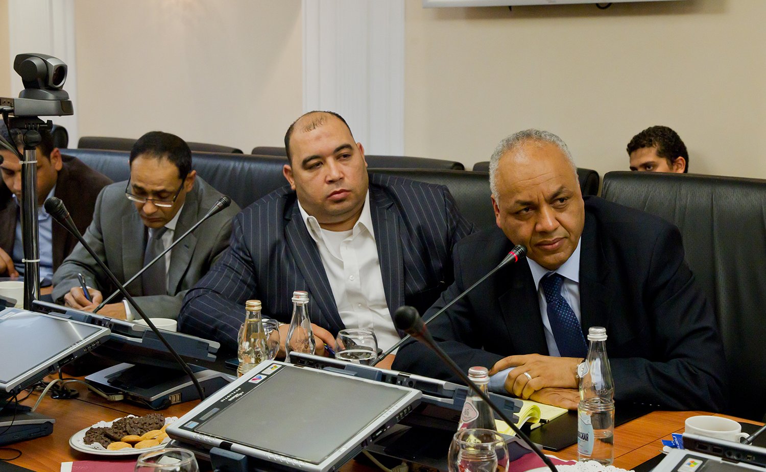 Члены  делегации общественно-политических кругов Арабской республики Египет