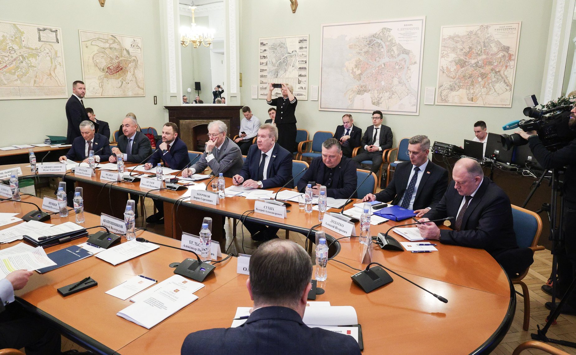 Заседание комиссии Совета законодателей РФ по координации законотворческой деятельности и мониторингу законодательства