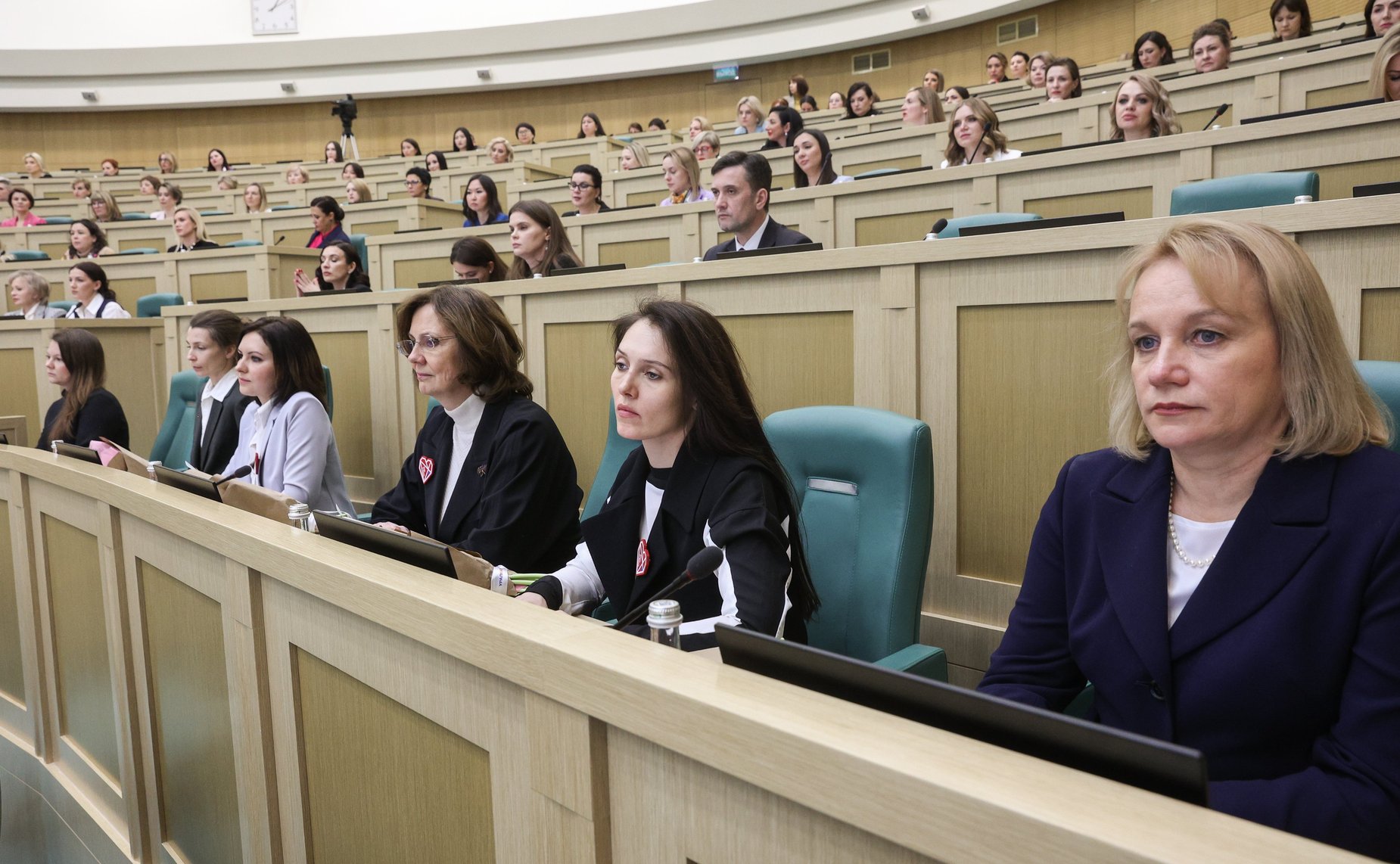 Встреча Председателя Совета Федерации Валентины Матвиенко с женщинами-предпринимателями «Голос женского бизнеса»